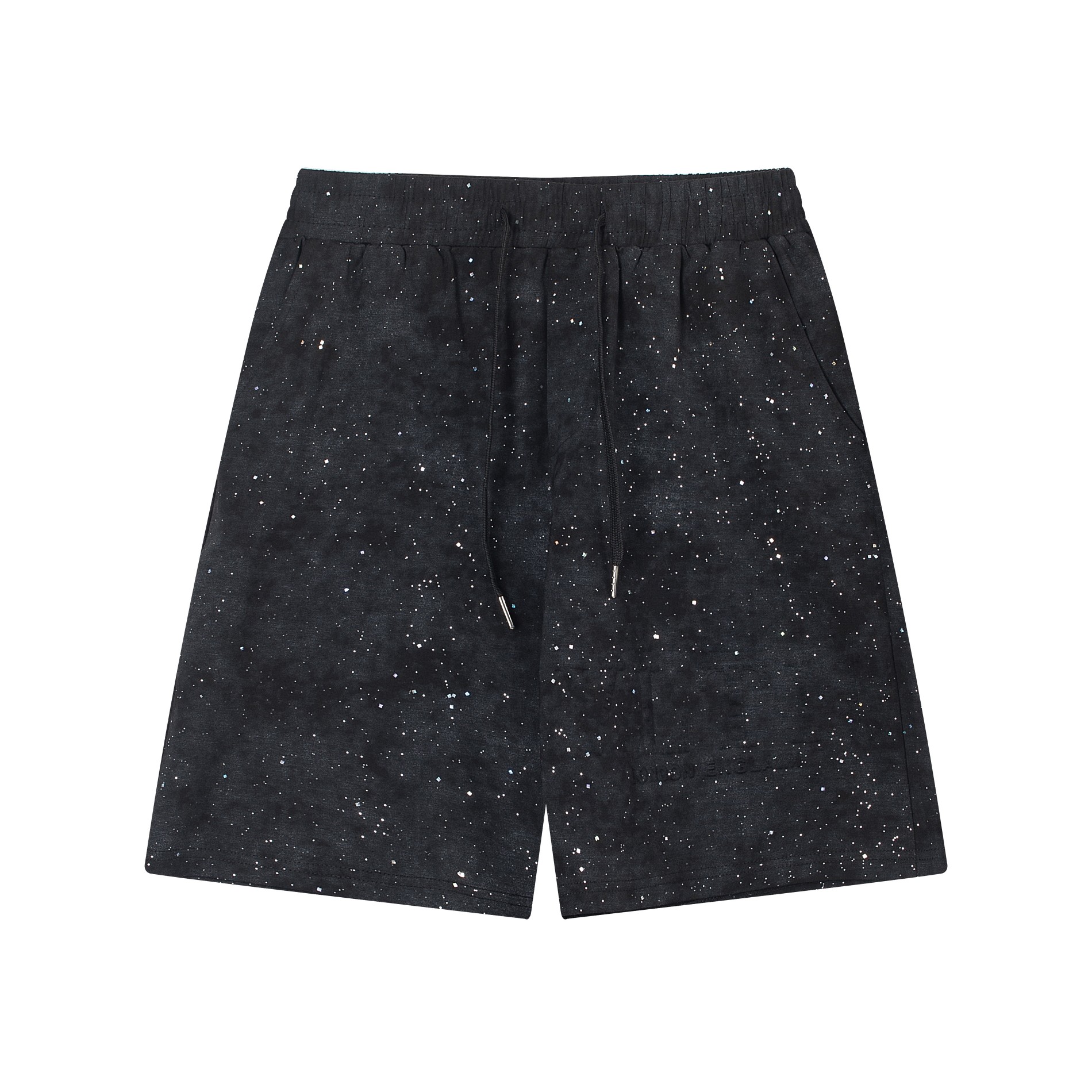 Pantalones cortos clásicos de punto de VALENTINO 2024SS, tela personalizada con tejido waffle, logo tridimensional con …