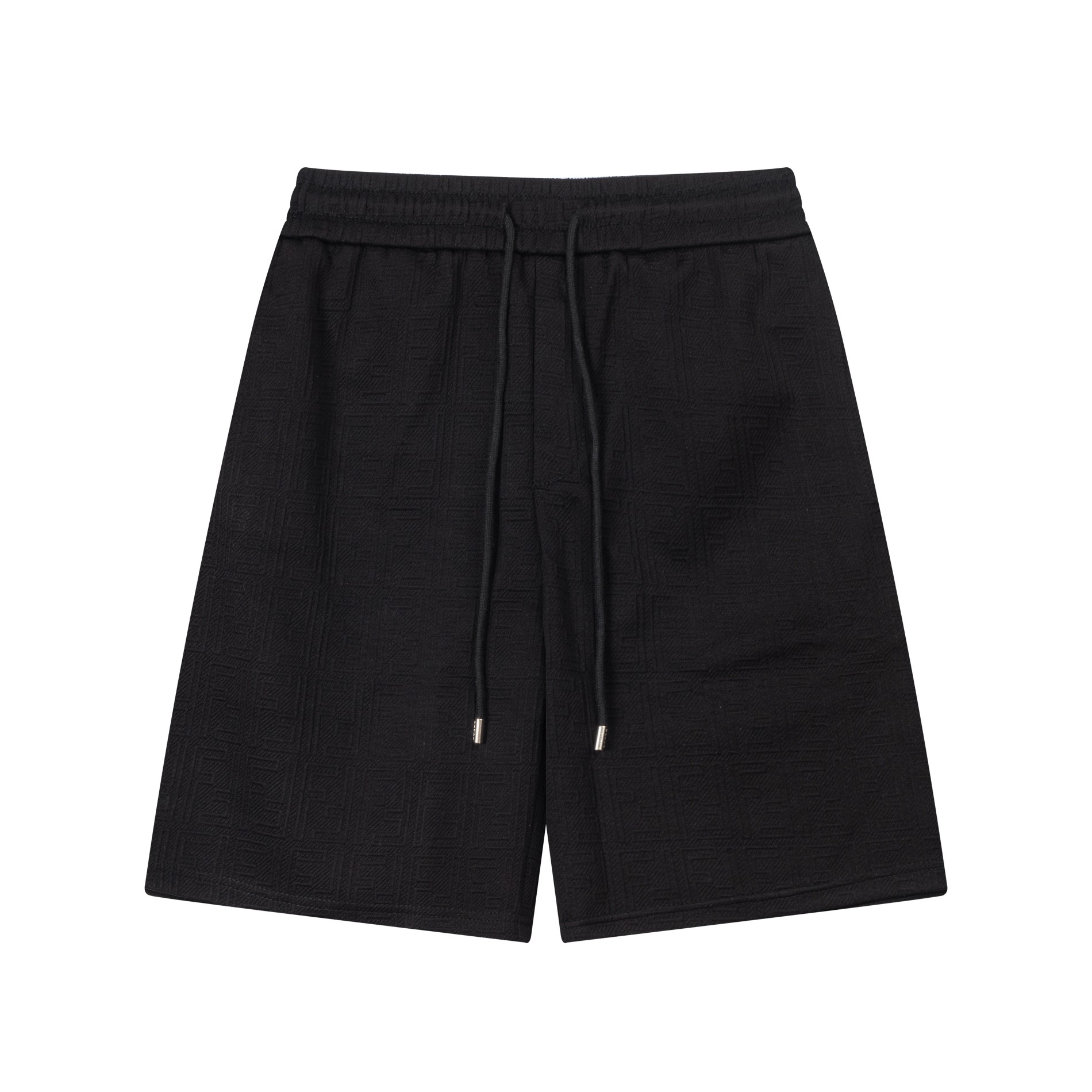 Fendi FENDI 24 primavera/verano nuevos pantalones cortos con logotipo jacquard de toalla, tela jacquard de to…
