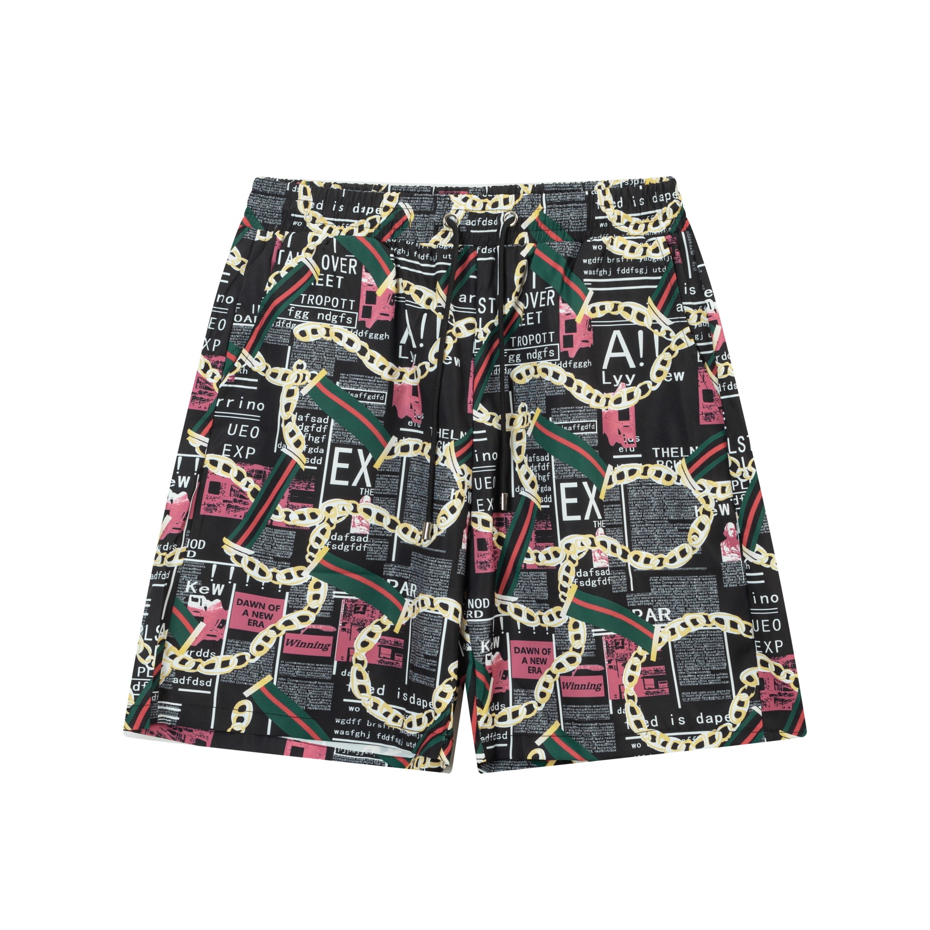 GUCCI 2024 primavera-verano nuevos pantalones cortos de playa, ¡pantalones cortos de cinco puntos! Sincronizado con el …