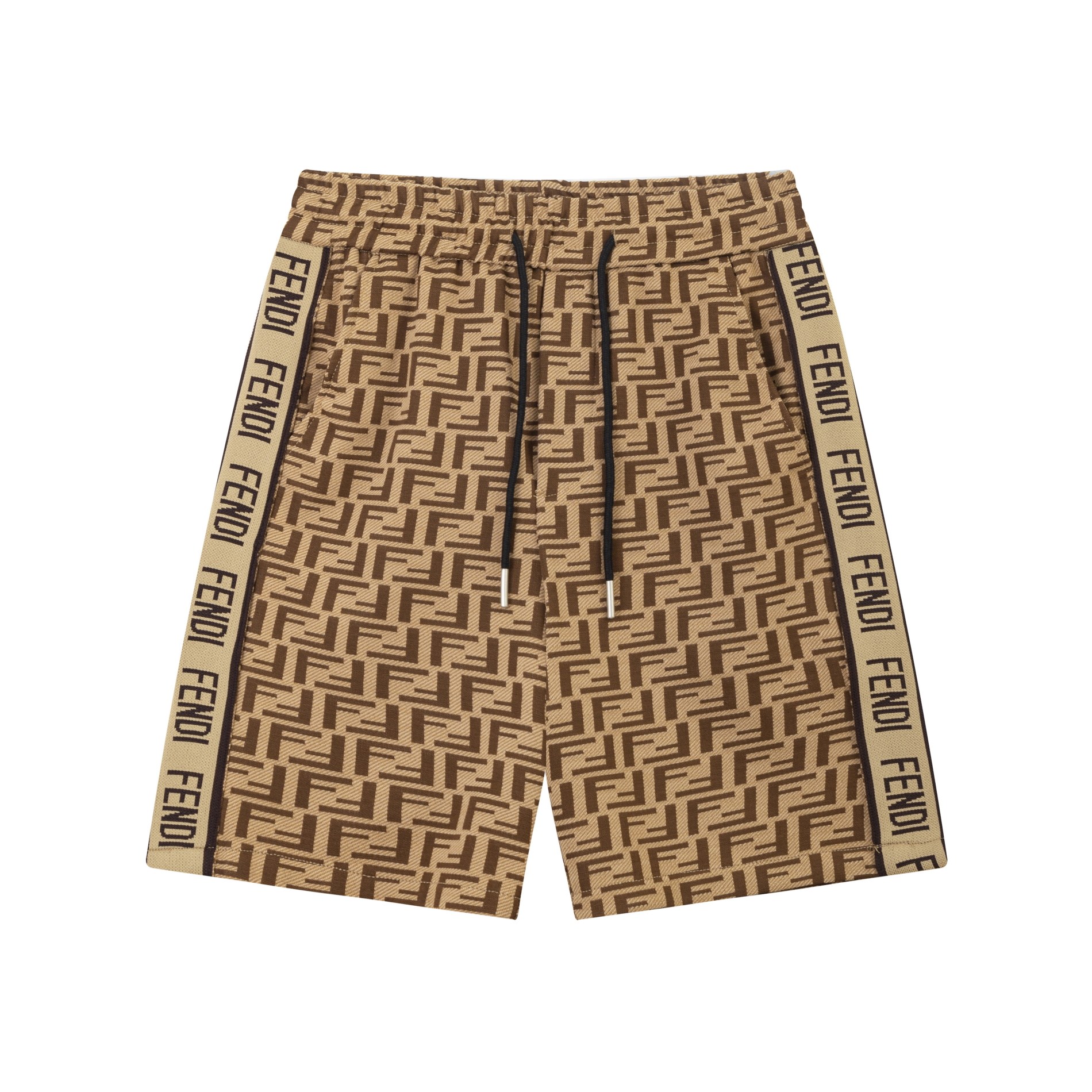FENDL Fendi 2024 primavera/verano nueva temporada pantalones cortos casuales de alta calidad 'pantalones cortos de jacq…