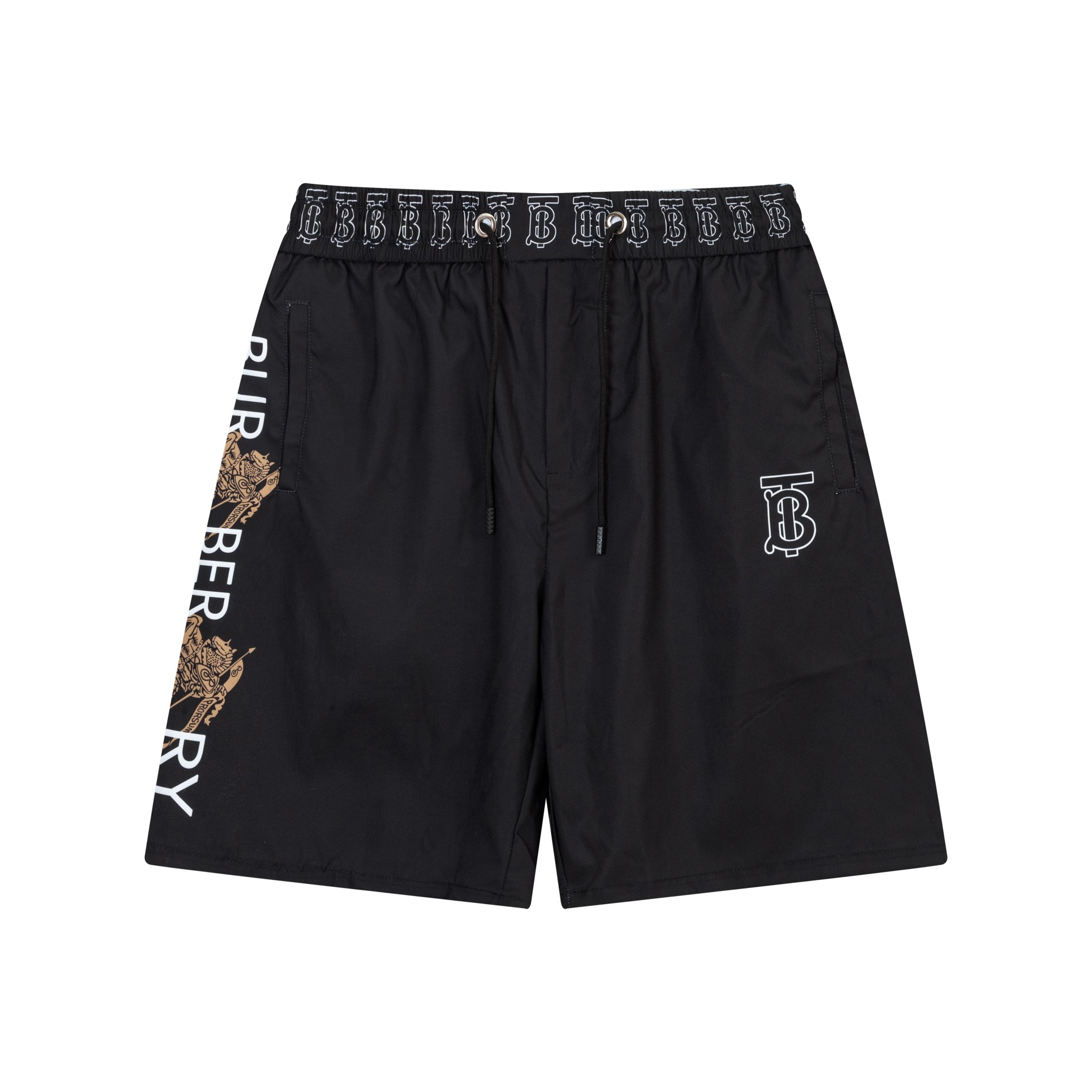 Burberry pantalones cortos de playa más nuevos 2024, esenciales para viajes de playa. Herrajes originales de alta perso…