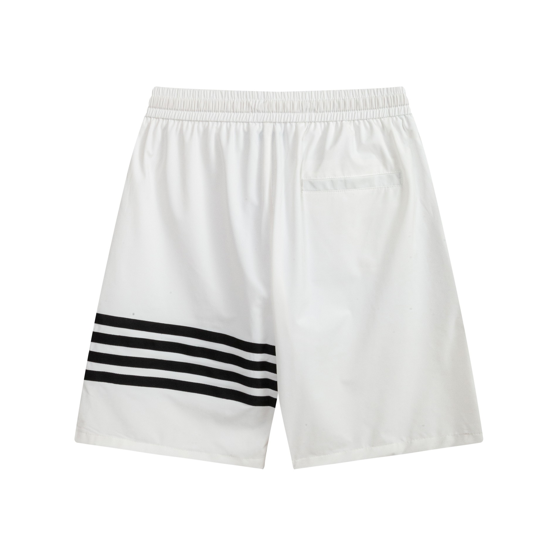 2024 New Summer Fashion Beach Shorts: CJCR Hardware in Black and White, M14XL. - 图片 2
