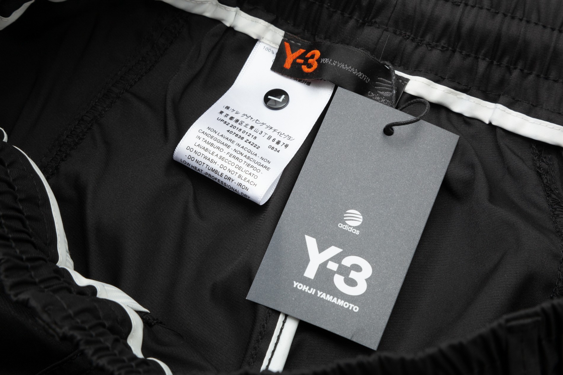 Fashionable Y-3 Spring/Summer 24s Heavy Cube Pocket Pumping Line Design Pants - 图片 9