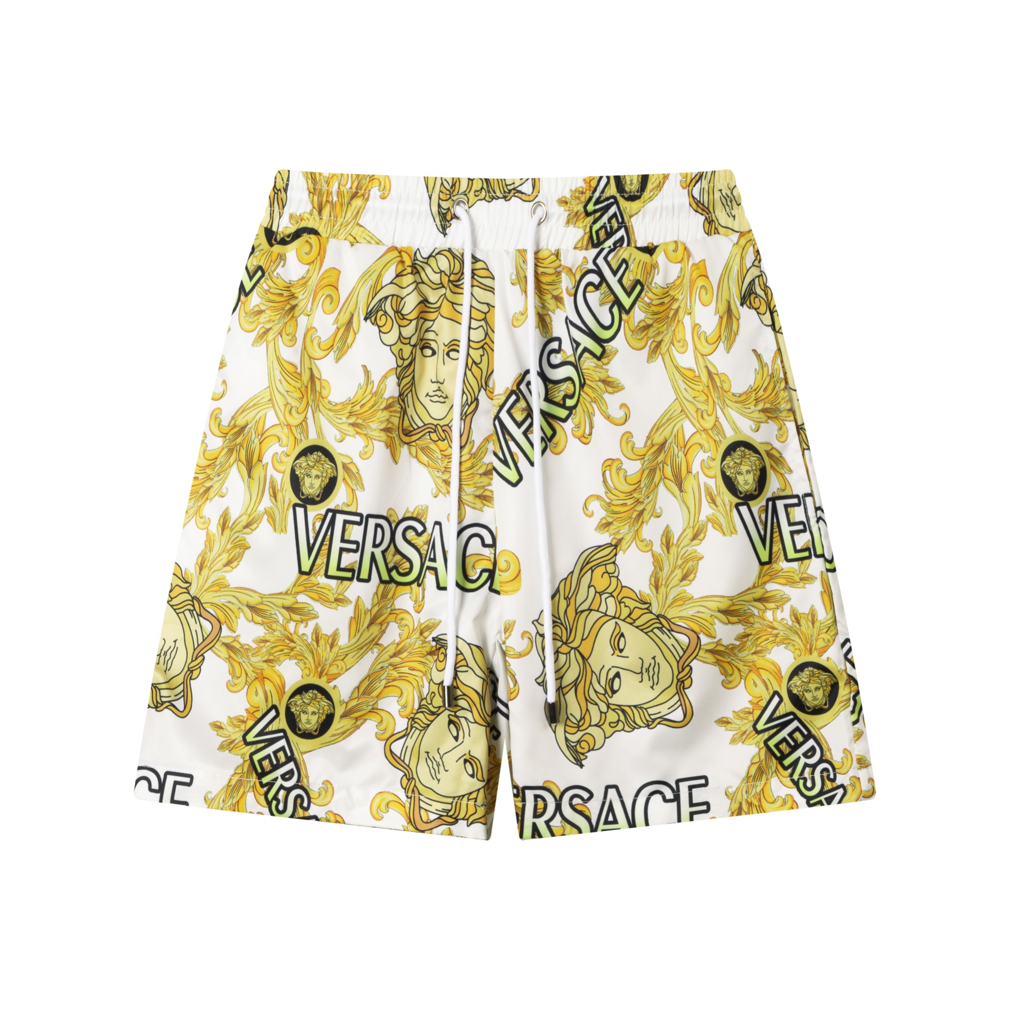 Versace 2024: High-Order Original Hardware Beach Shorts with Dry Fabric. - 图片 1