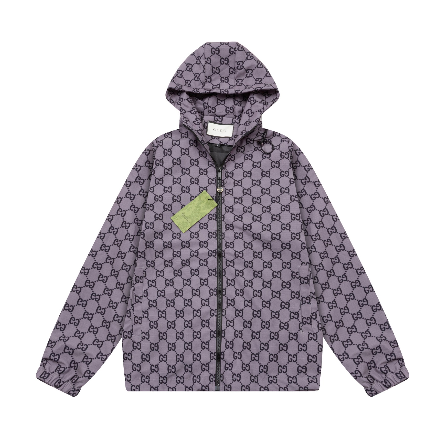 2024 Gucci GUCCl nuova giacca antivento con cappuccio inizio autunno, sincronizzata con il sito ufficiale, classico log…