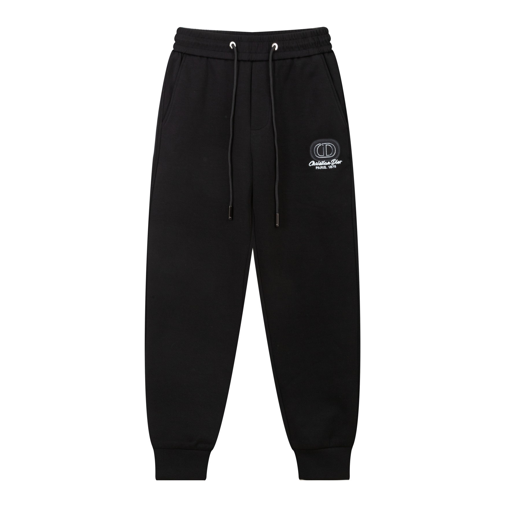 Dior Clothing Pants & Trousers Black Embroidery Fall Collection Casual