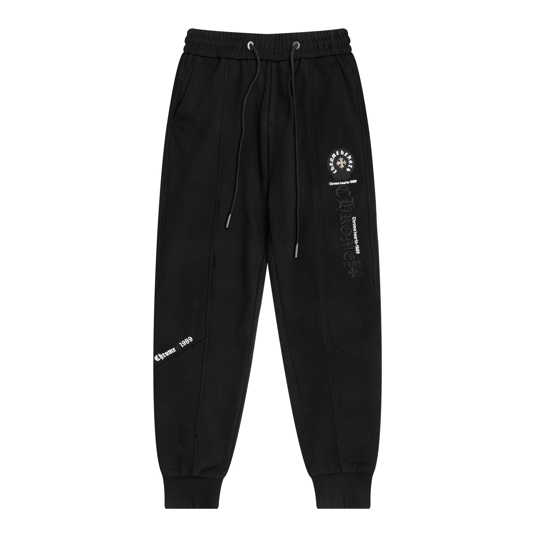 Chrome Hearts Clothing Pants & Trousers Black Embroidery Fall Collection Casual