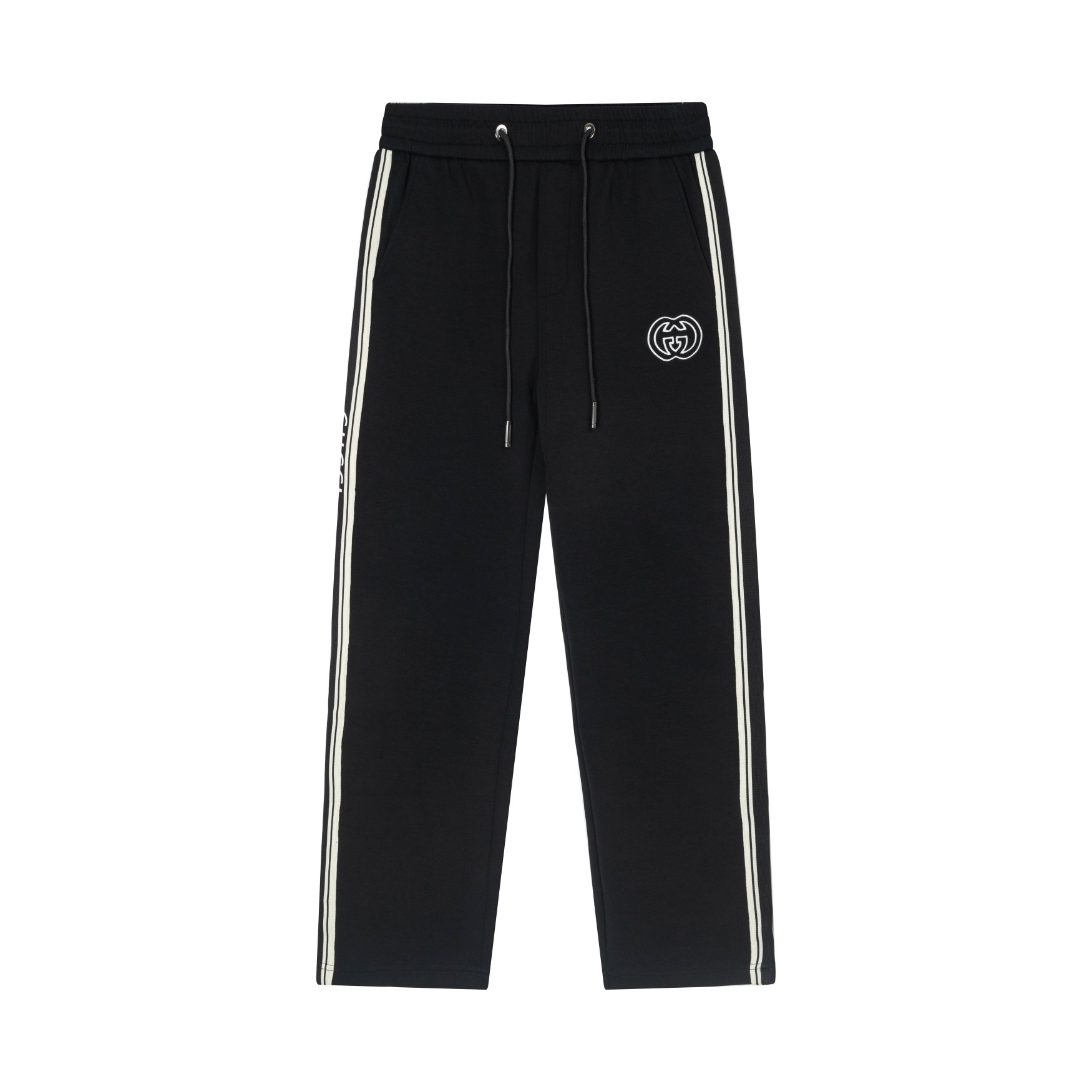 Gucci GUCCI pantalones anchos con doble G. Tejido funcional de nailon importado, mezcla de tres hilos en urdimbre y tra…