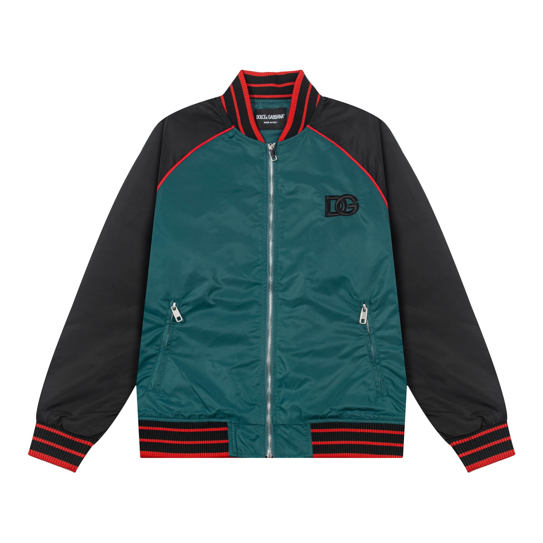 杜家班纳𝘿𝙊𝙇𝘾𝙀 & 𝙂𝘼𝘽𝘽𝘼𝙉𝘼 2024 nuevo de otoño-invierno modelo de pasarela chaqueta acolchada con bordado logo DG …