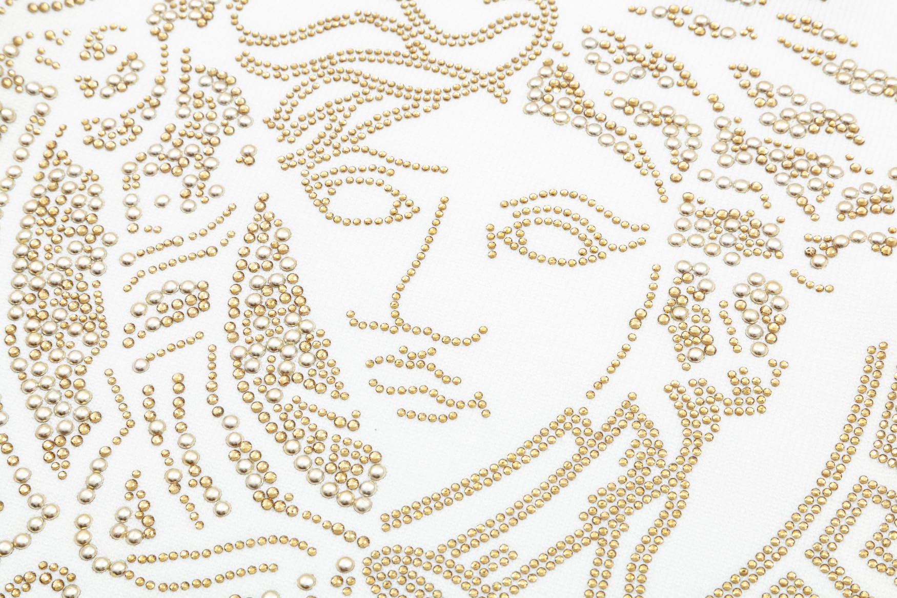 Luxury Wool Crochet Jacket with German Florist Machine – White/Black, M-XXL Sizes - 图片 3