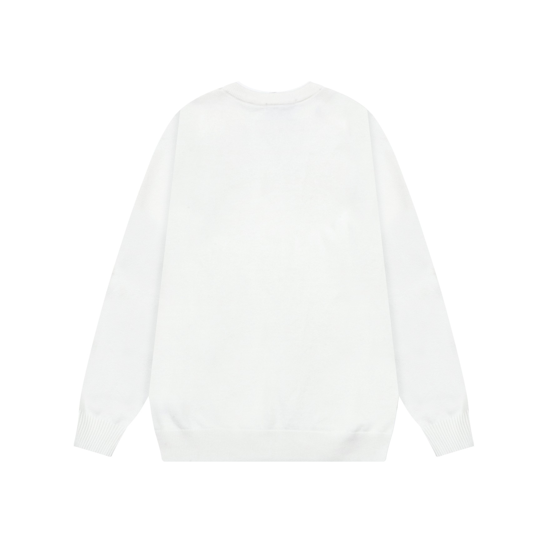 Luxury Wool Crochet Jacket with German Florist Machine – White/Black, M-XXL Sizes - 图片 2