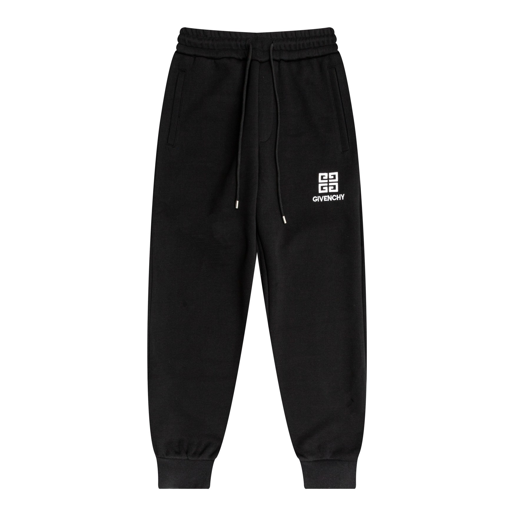¡Givenchy GIVENHY C2024 principios de otoño nuevo estilo empalme de cinta logo bordado pantalones deportivos casuales! …