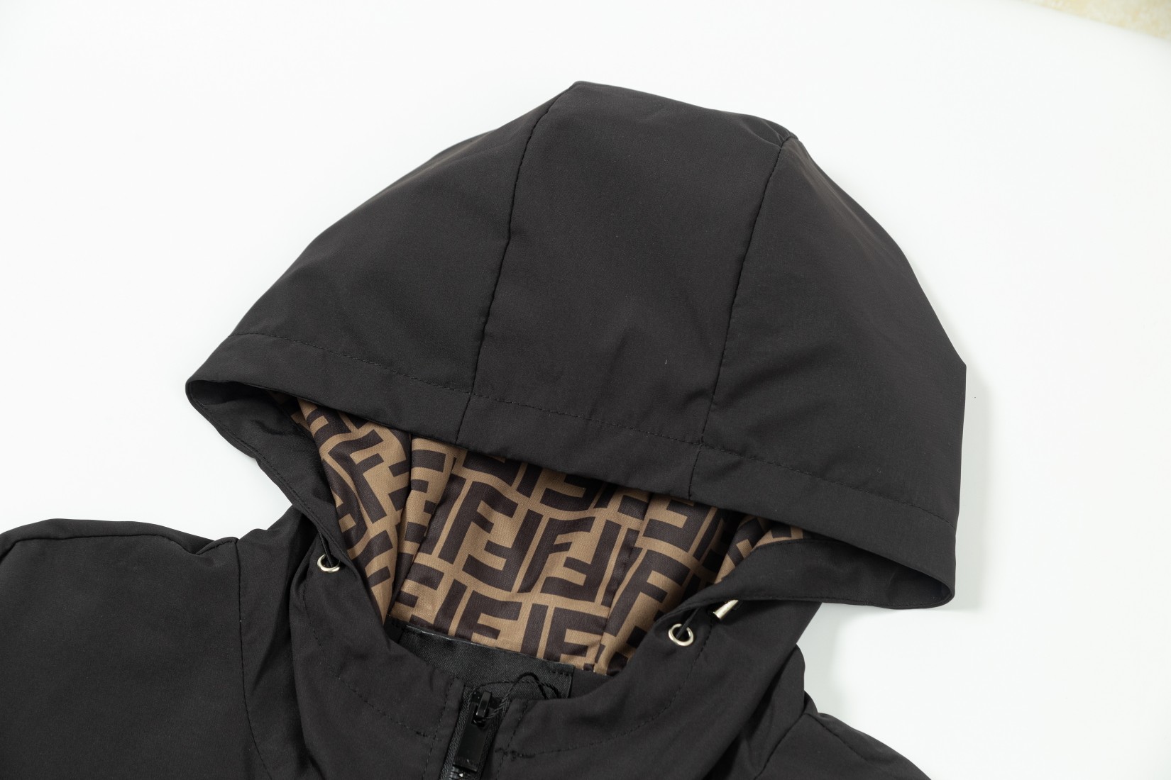 FENDI 2024 Pre-Fall Hooded Windbreaker Jacket - Comprehensive 3