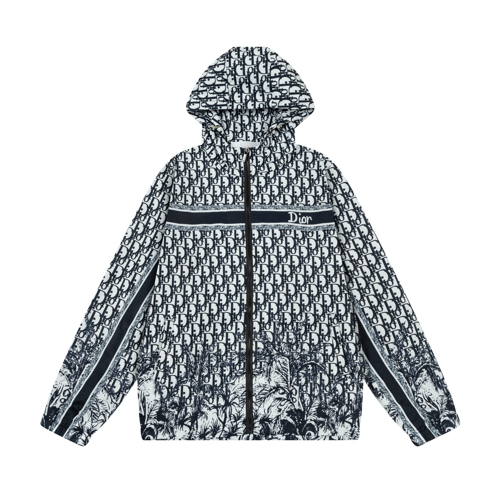 Dior Early Autumn 2024 Hooded Windbreaker Jacket - Comprehensive