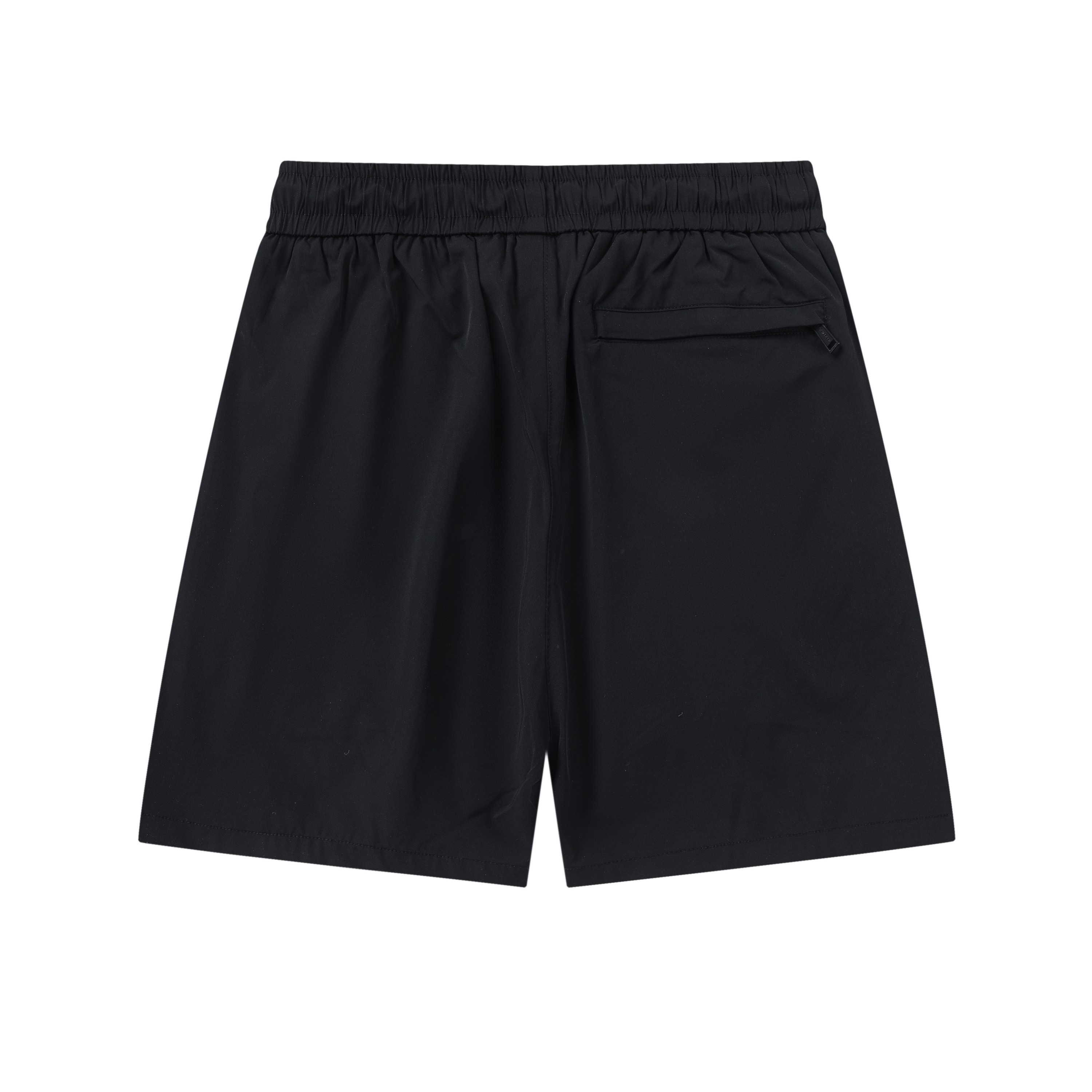 DSQUARED2 2025 Logo Embroidered Beach Shorts in Black, High-Quality Polyester, Various Sizes - 图片 2