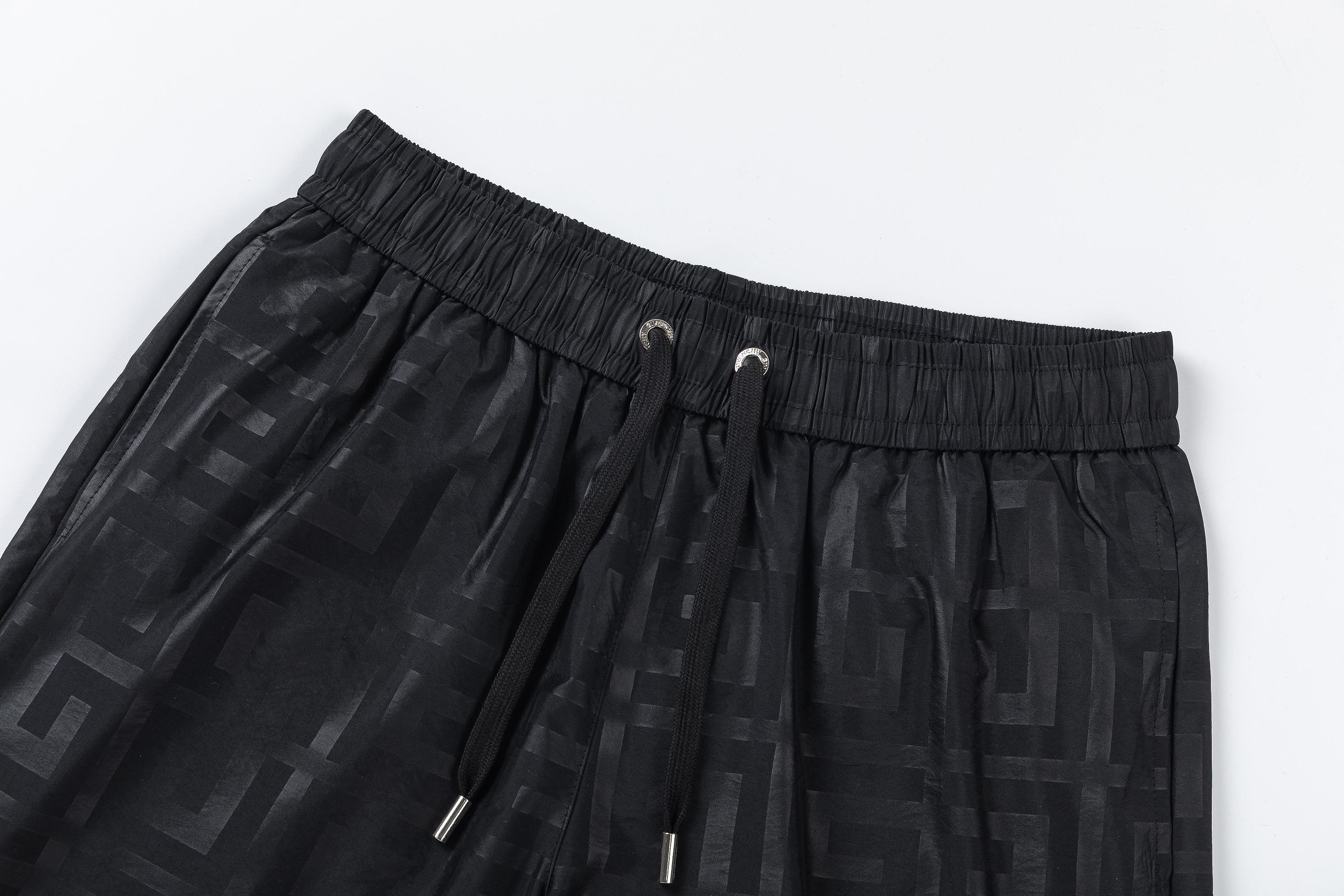Givenchy 2025 Logo Beach Pants: High-Quality Polyester, Black, Various Sizes - 图片 3