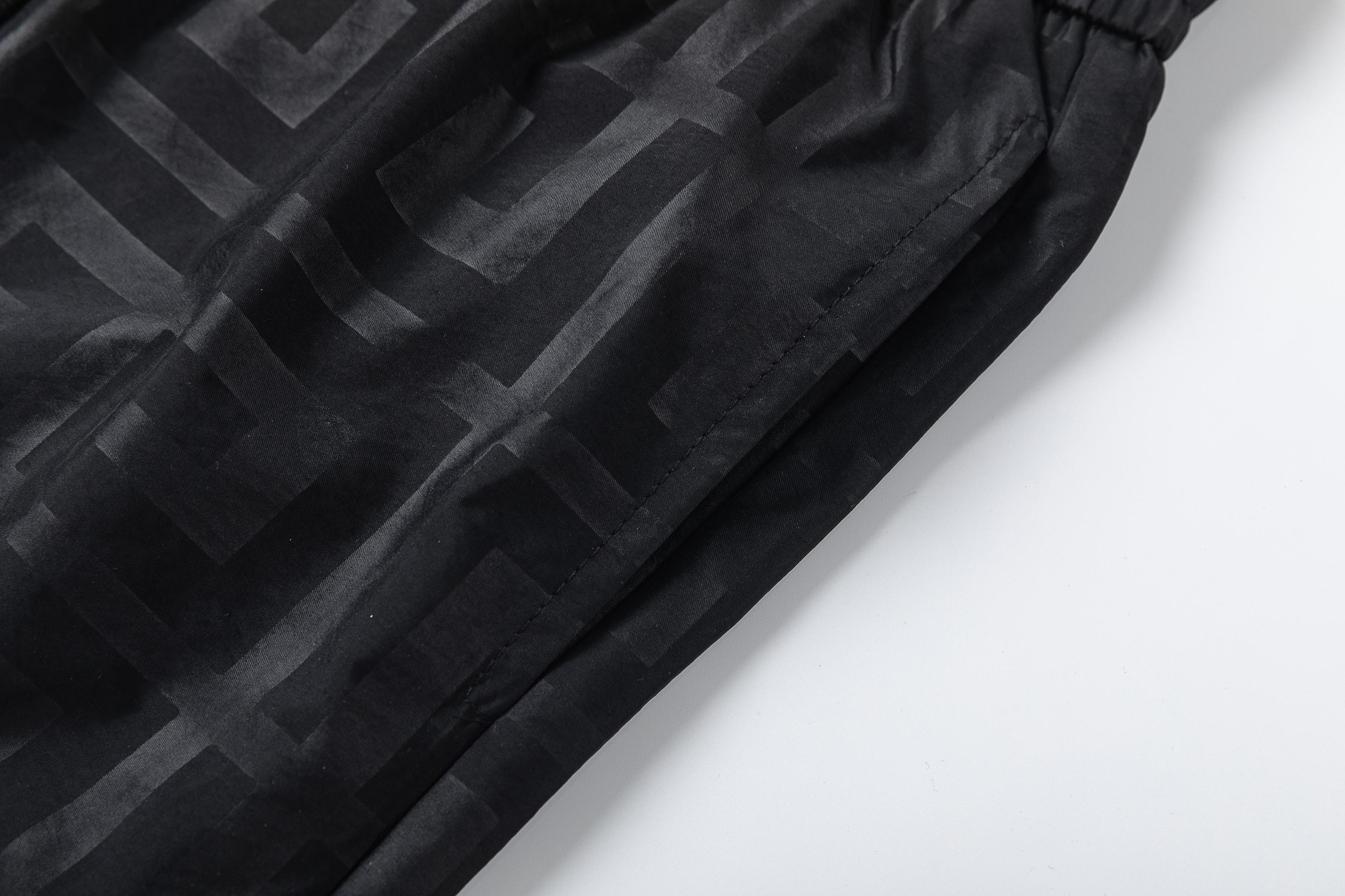 Givenchy 2025 Logo Beach Pants: High-Quality Polyester, Black, Various Sizes - 图片 6