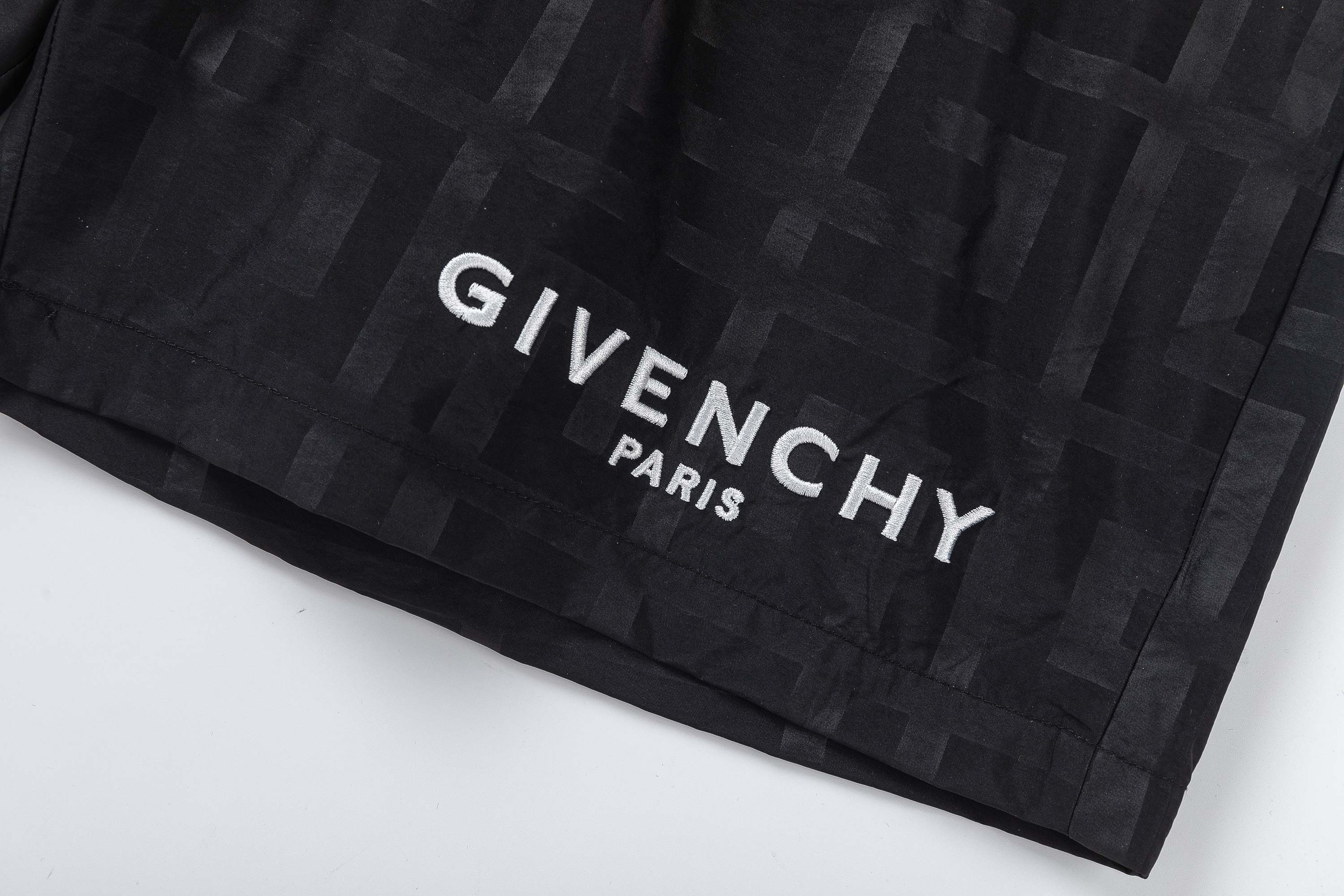 Givenchy 2025 Logo Beach Pants: High-Quality Polyester, Black, Various Sizes - 图片 7