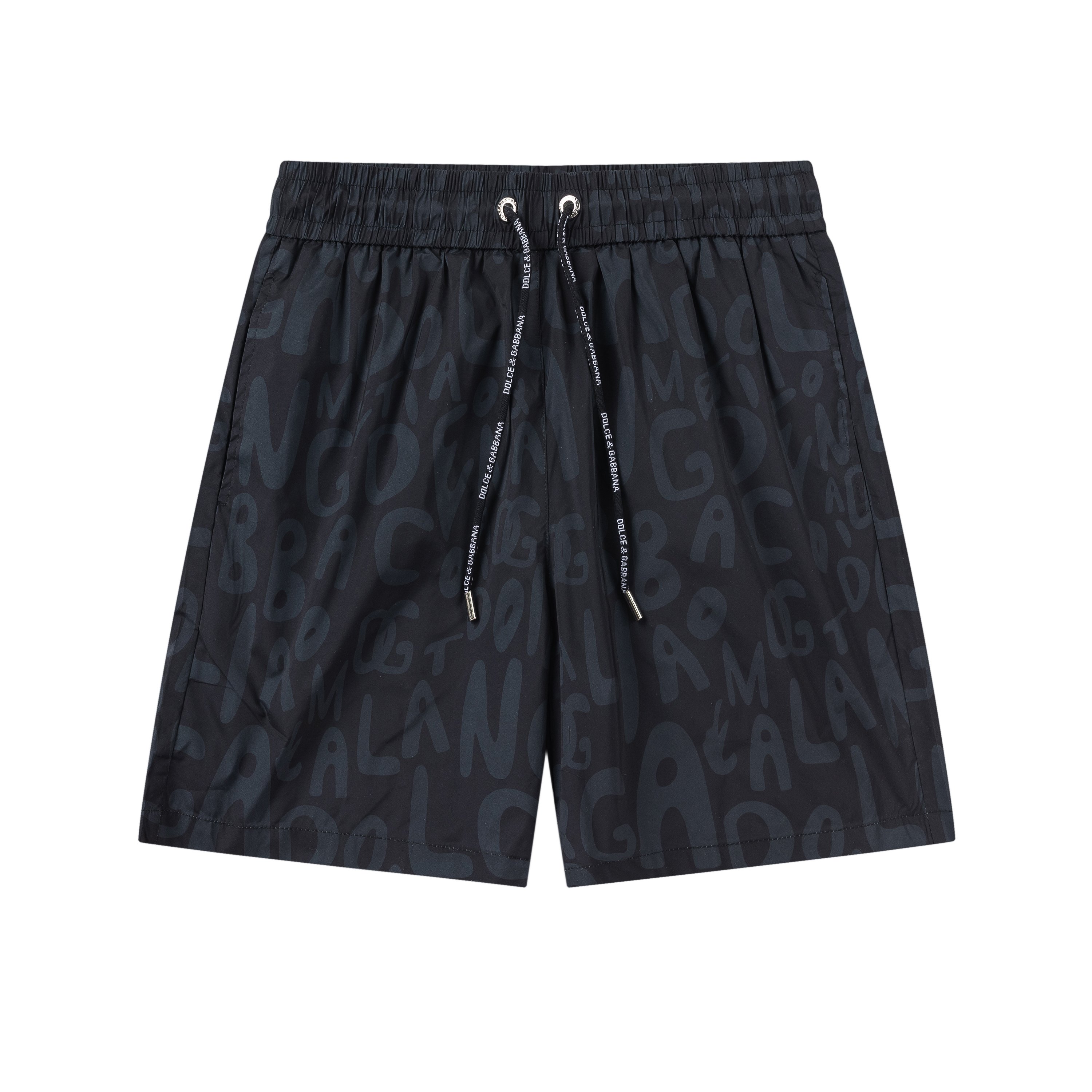 DG Dolce & Gabbana 2025 primavera-verano estampado completo de logo. Nuevos pantalones de playa de moda, con malla inte…