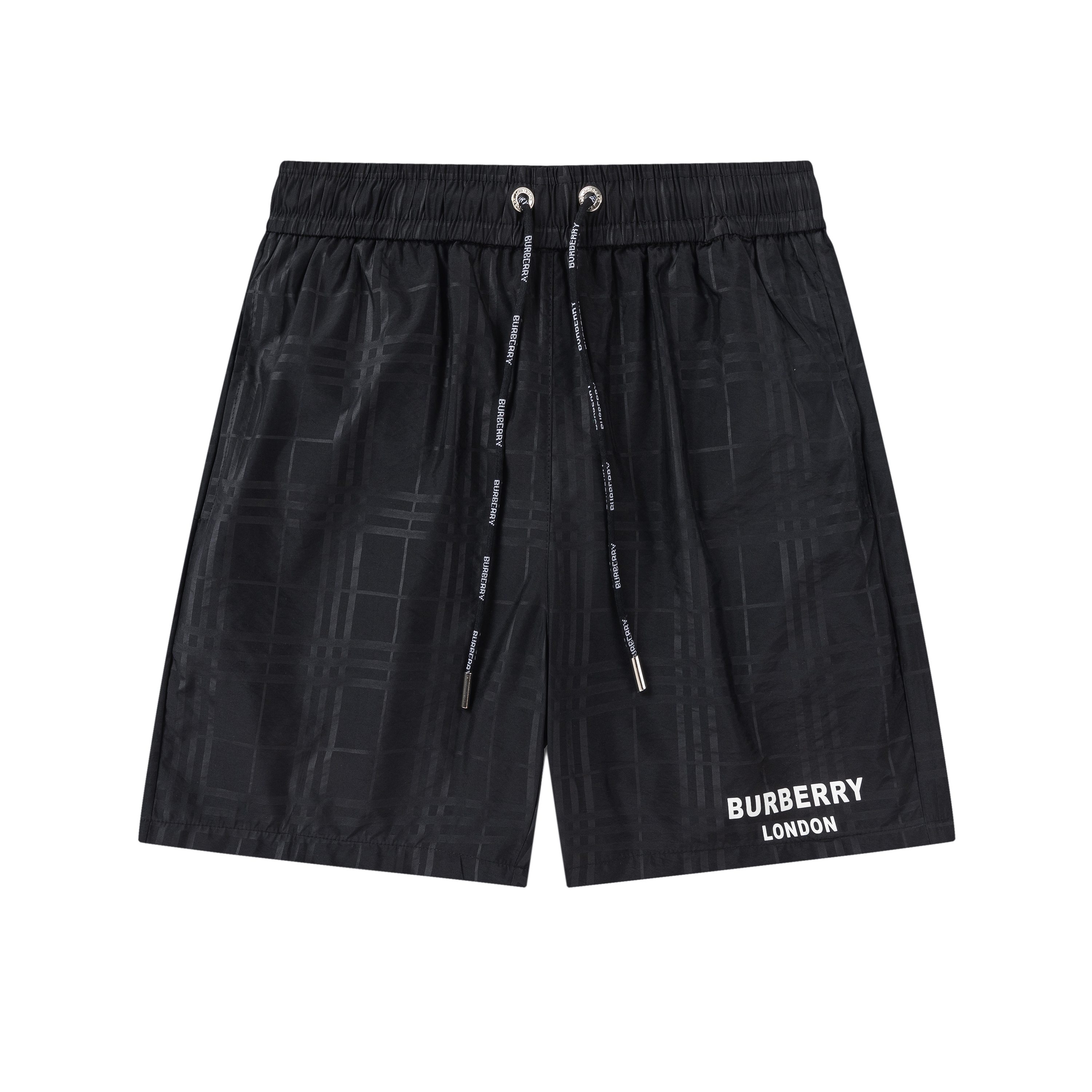 BURBERRY 2025 primavera/verano estampado de logo. Nuevo estilo de pantalones cortos de playa de moda, con malla interio…