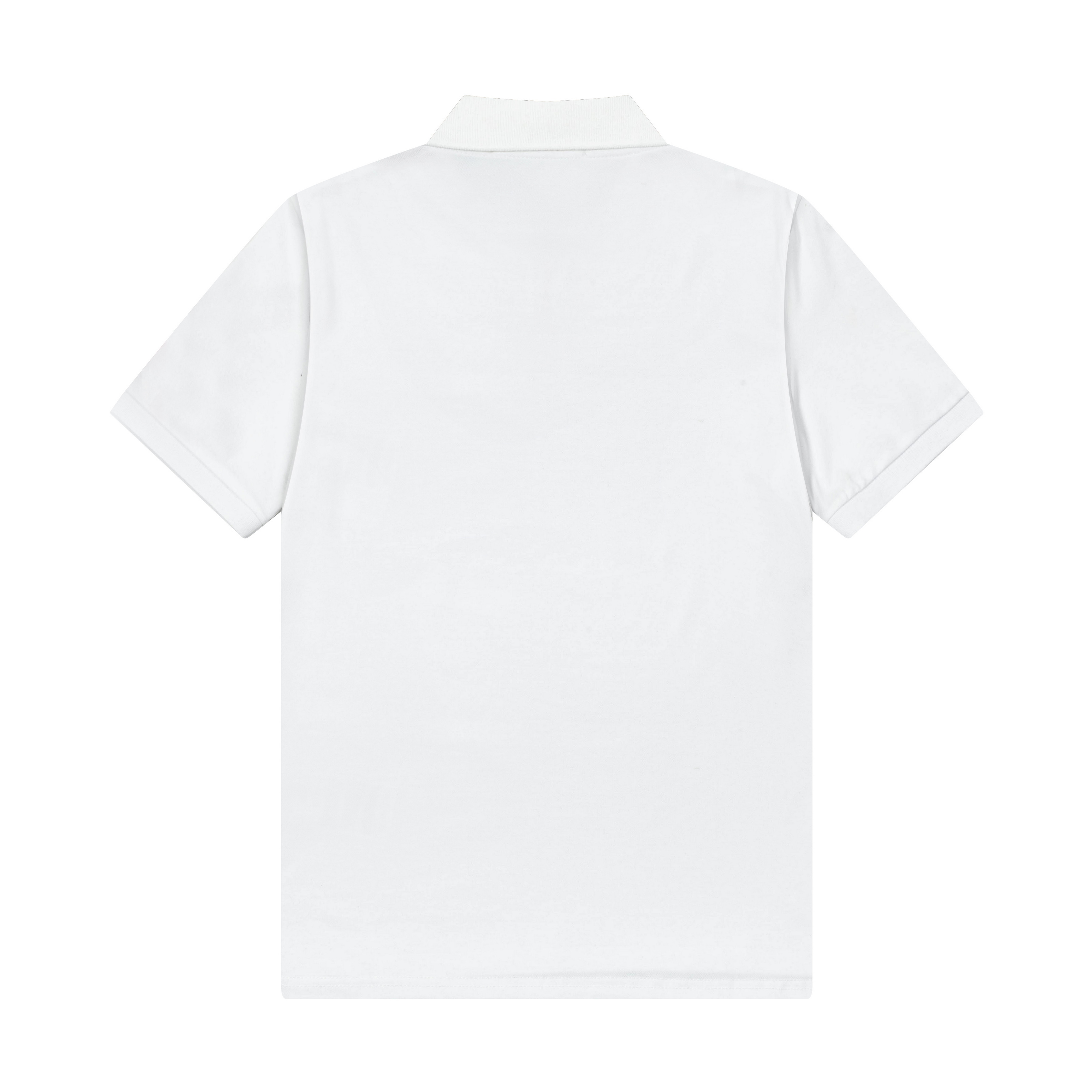 New Versace Vapster Polo Shirts with Gore Gallo Buttons in White and Black, Sizes M-3XL. - 图片 2