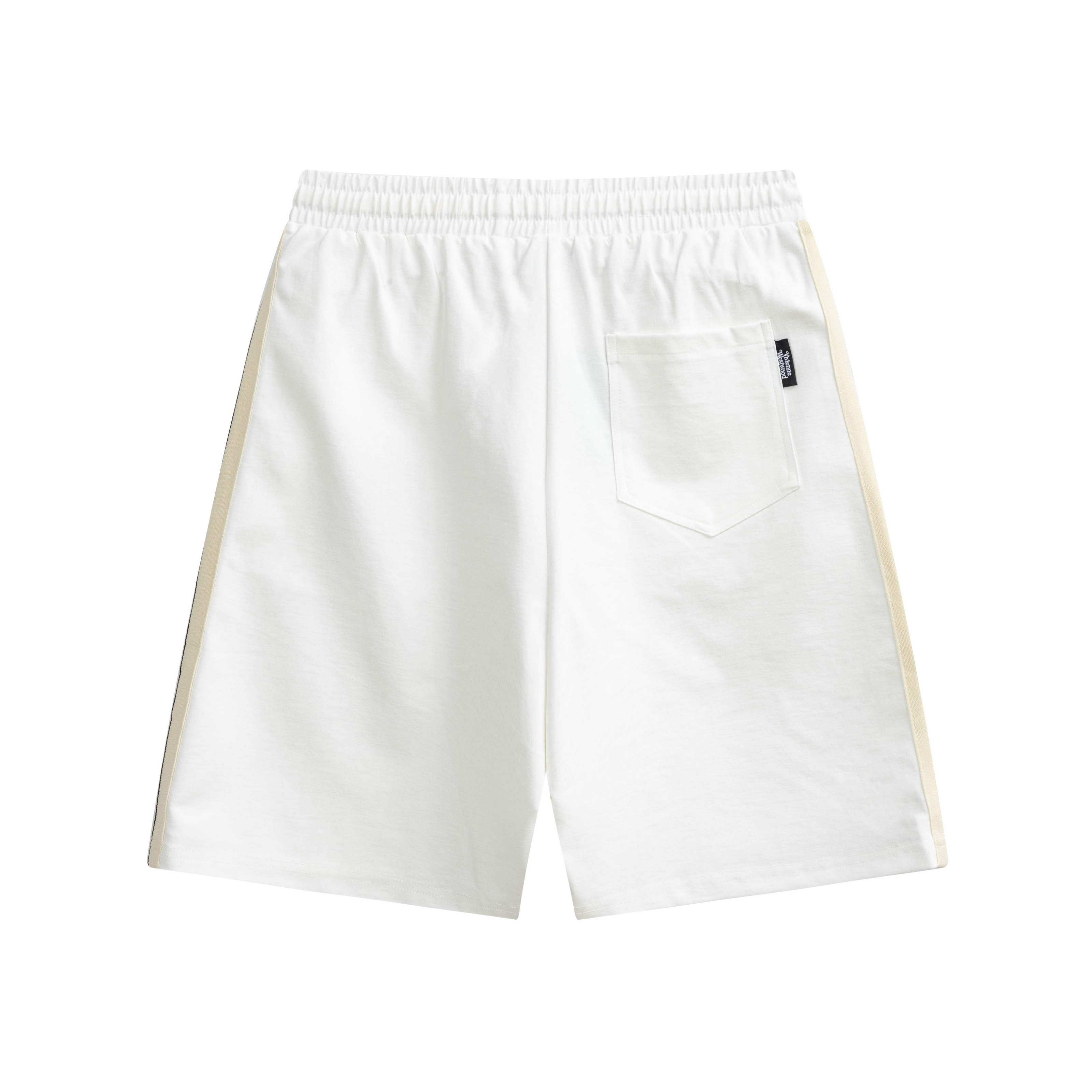 2025 New Custom Knitted Shorts with Strong Crotch and Stylish Logo - 图片 2