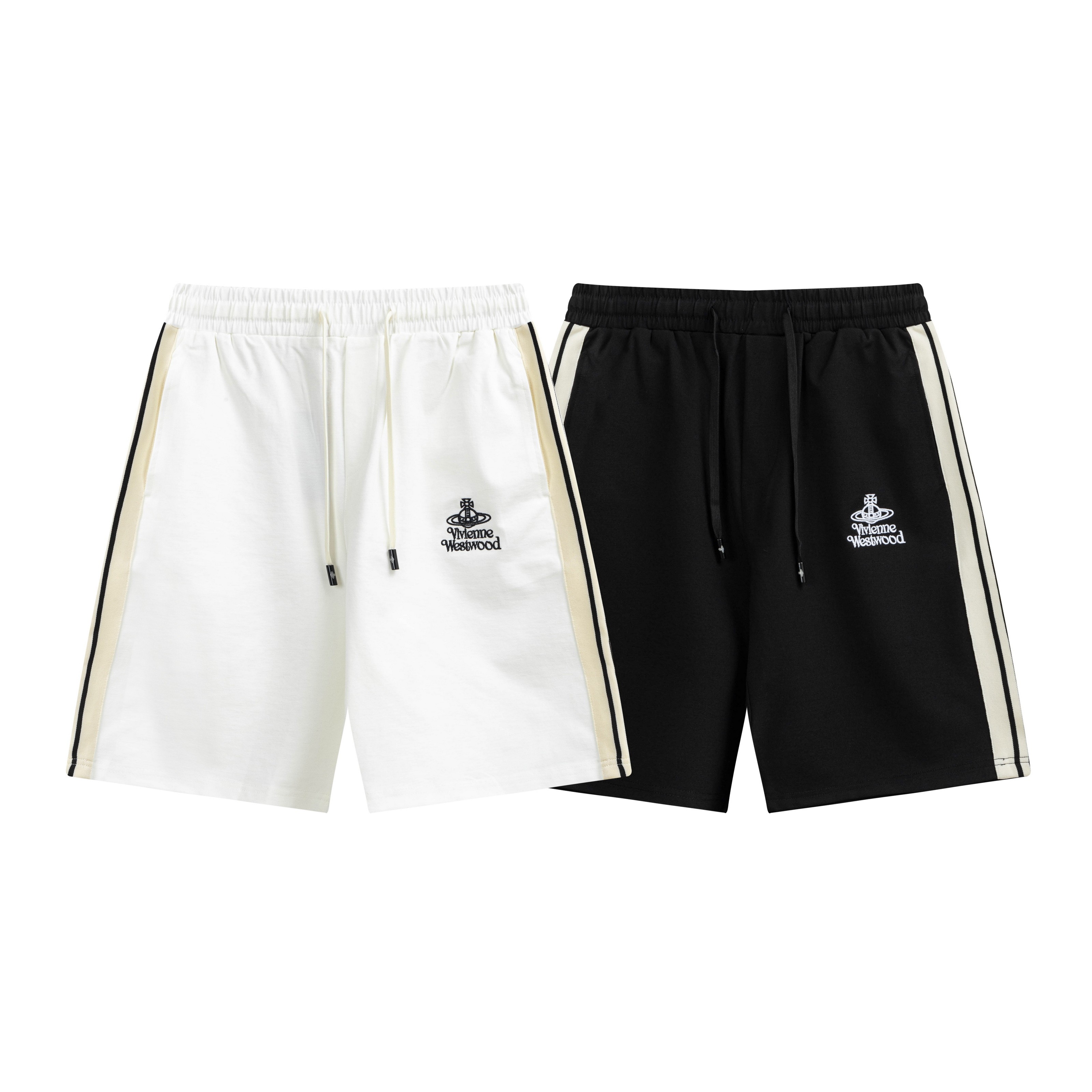 2025 Custom Knitted Logo Shorts in Black-White, Sizes M-4XL, Stylish and Comfy. - 图片 9