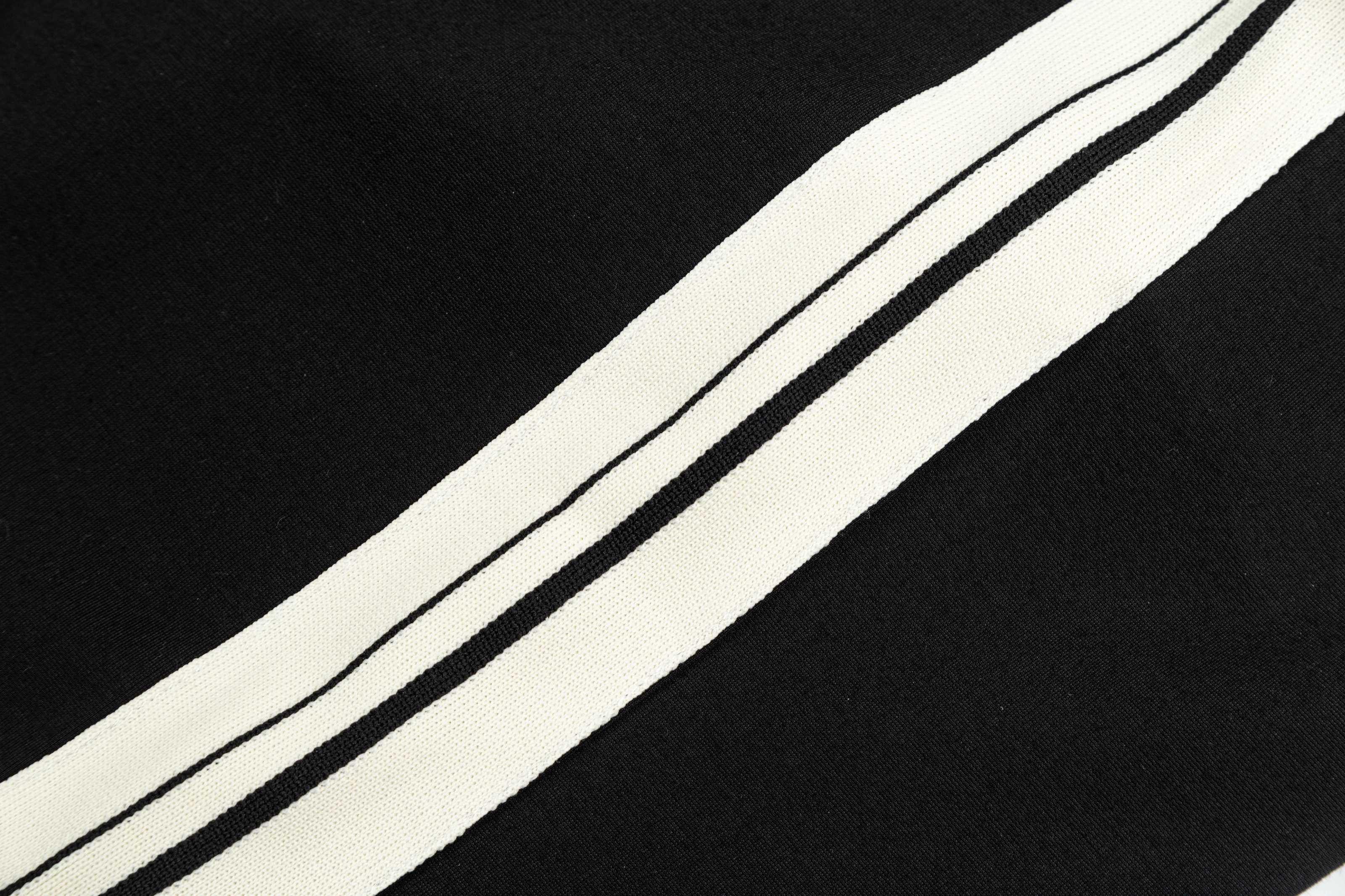 2025 Custom Knitted Logo Shorts in Black-White, Sizes M-4XL, Stylish and Comfy. - 图片 7