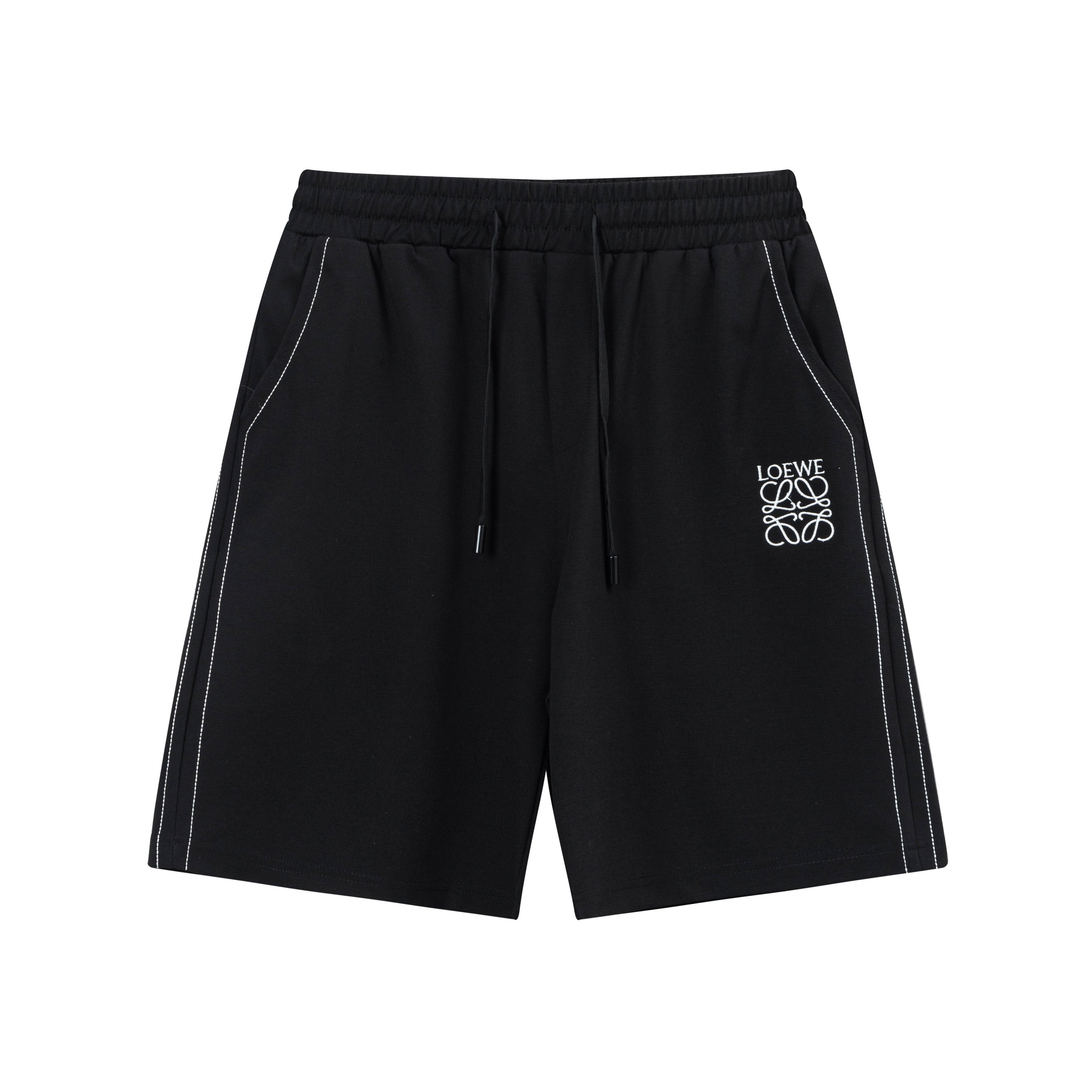 2025 Loewe Custom Knitting Shorts with Embroidered Logo in Various Colors and Sizes - 图片 1