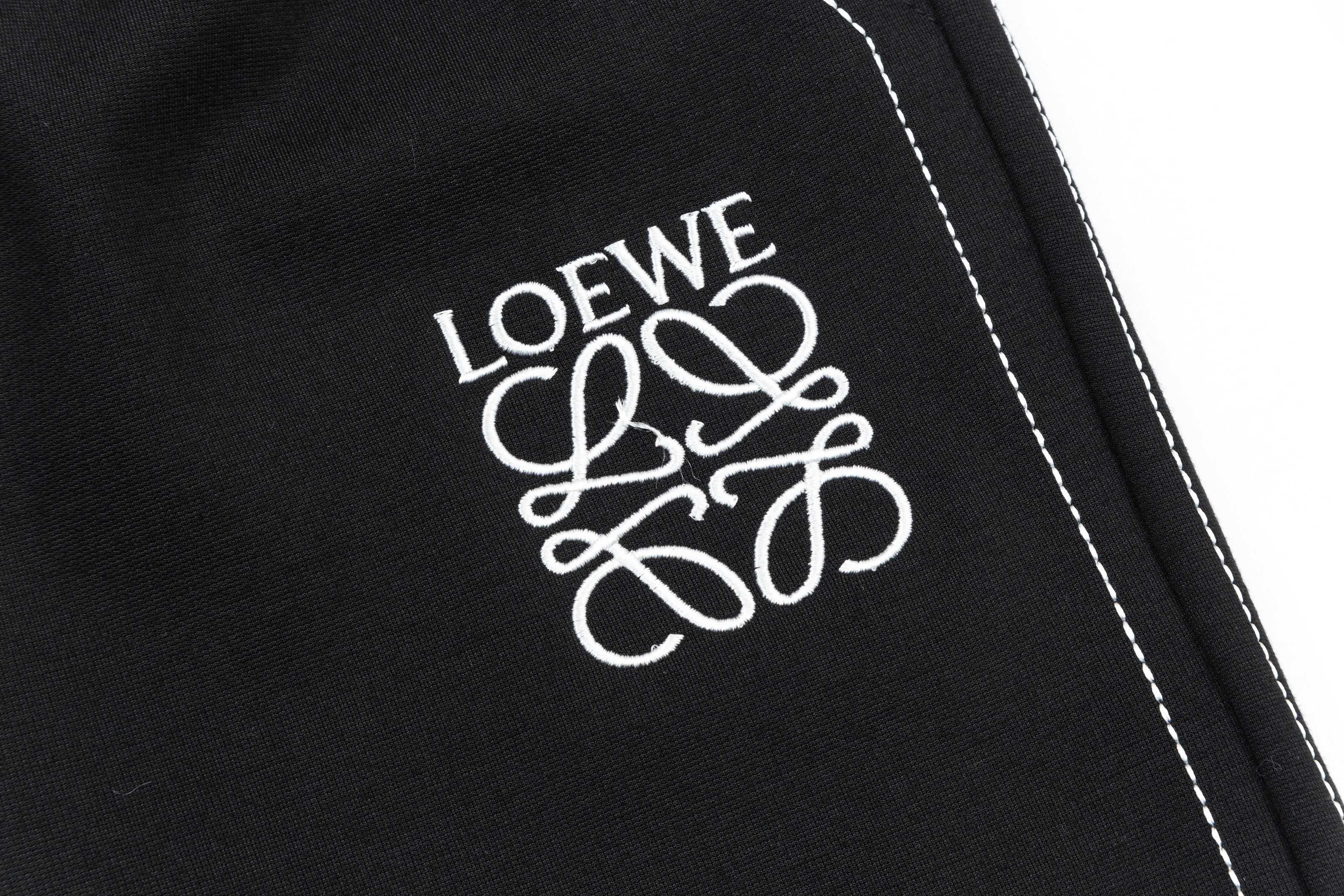 2025 Loewe Custom Knitting Shorts with Embroidered Logo in Various Colors and Sizes - 图片 6