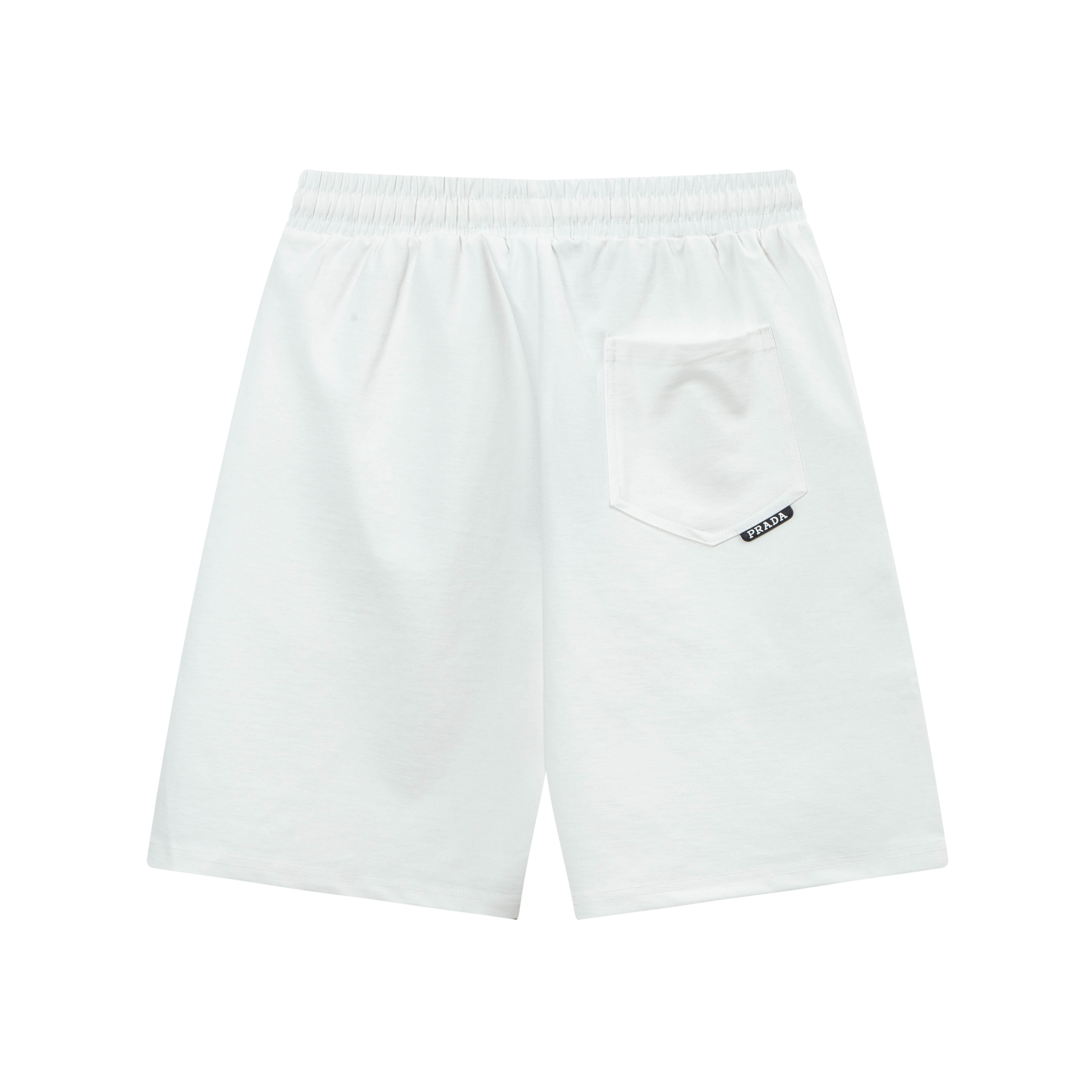 2025 Prada New Knitting Shorts: Custom Fabric, Embroidered Logo, Stylish Design. - 图片 2