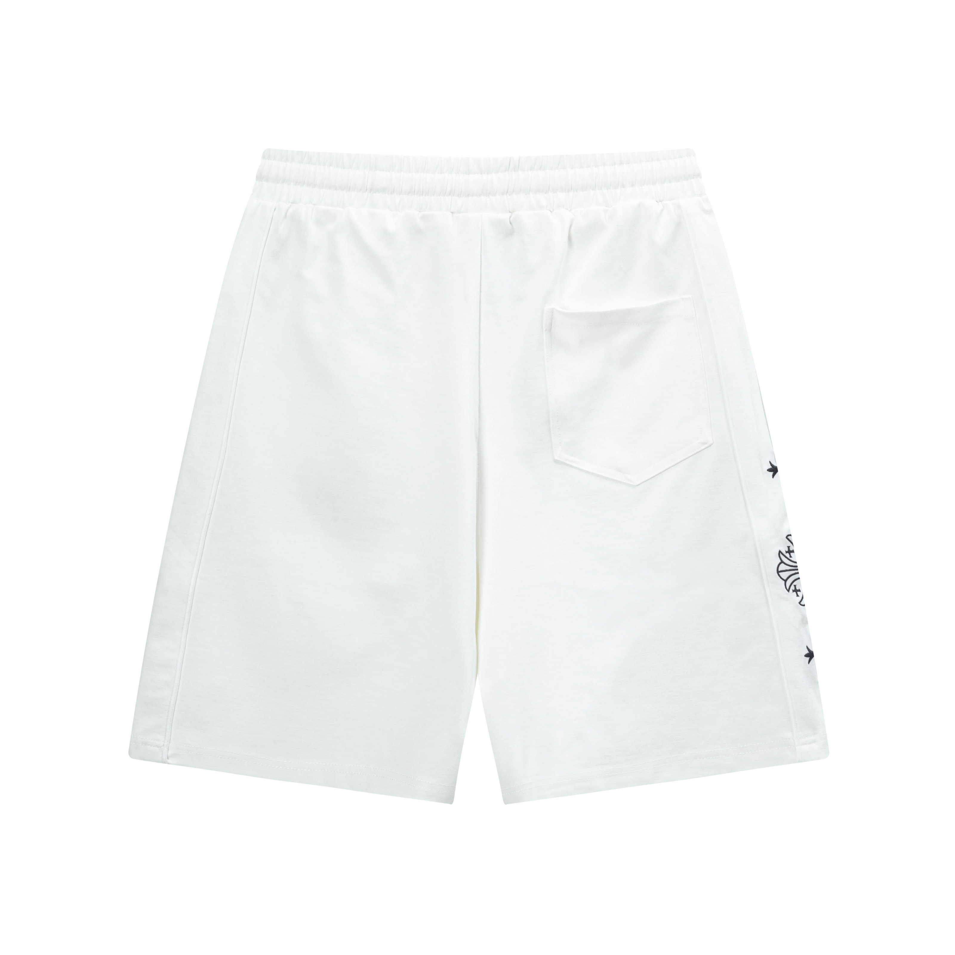 “2025 Crocon Knitting Shorts: Custom Fabric, Strong Crotch, Stylish Design | Black-White, M-4XL” - 图片 2