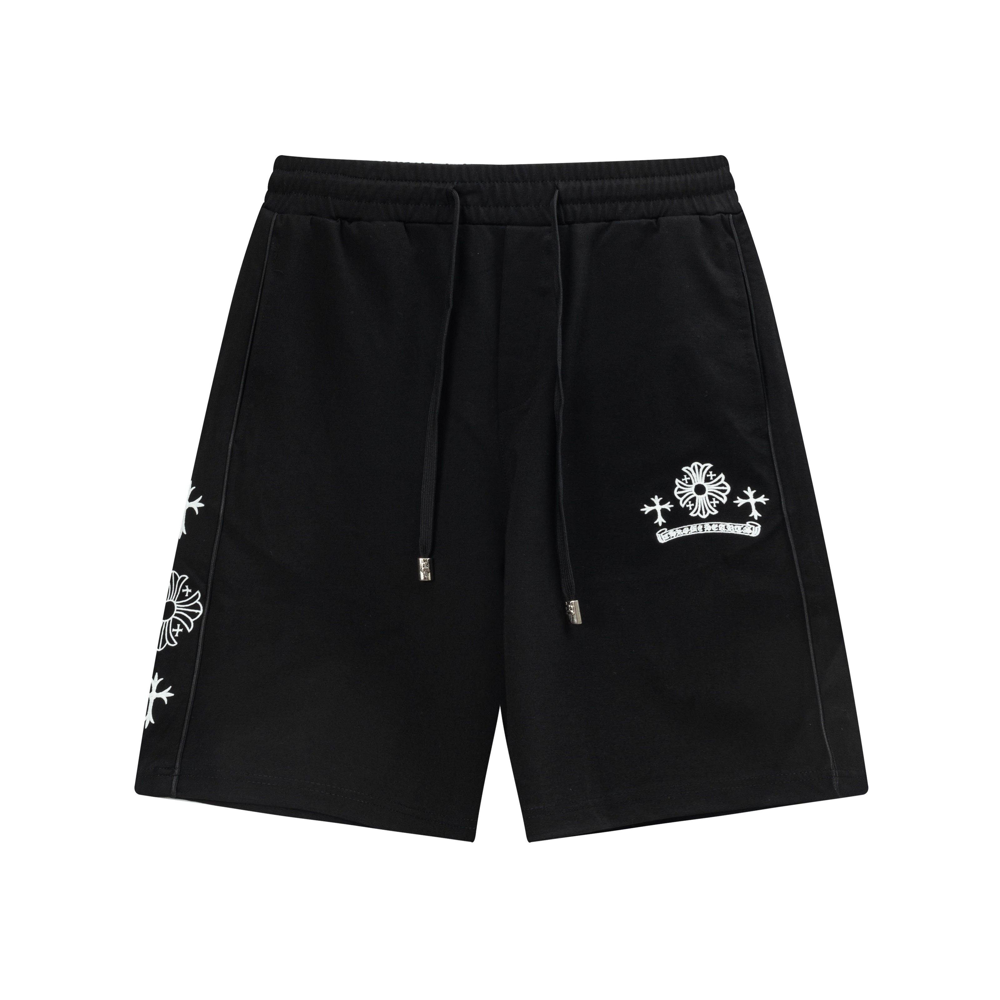 “2025 Crocon Knitted Shorts with Custom Logo, Strong Crotch, Stylish Design – Black/White” - 图片 1