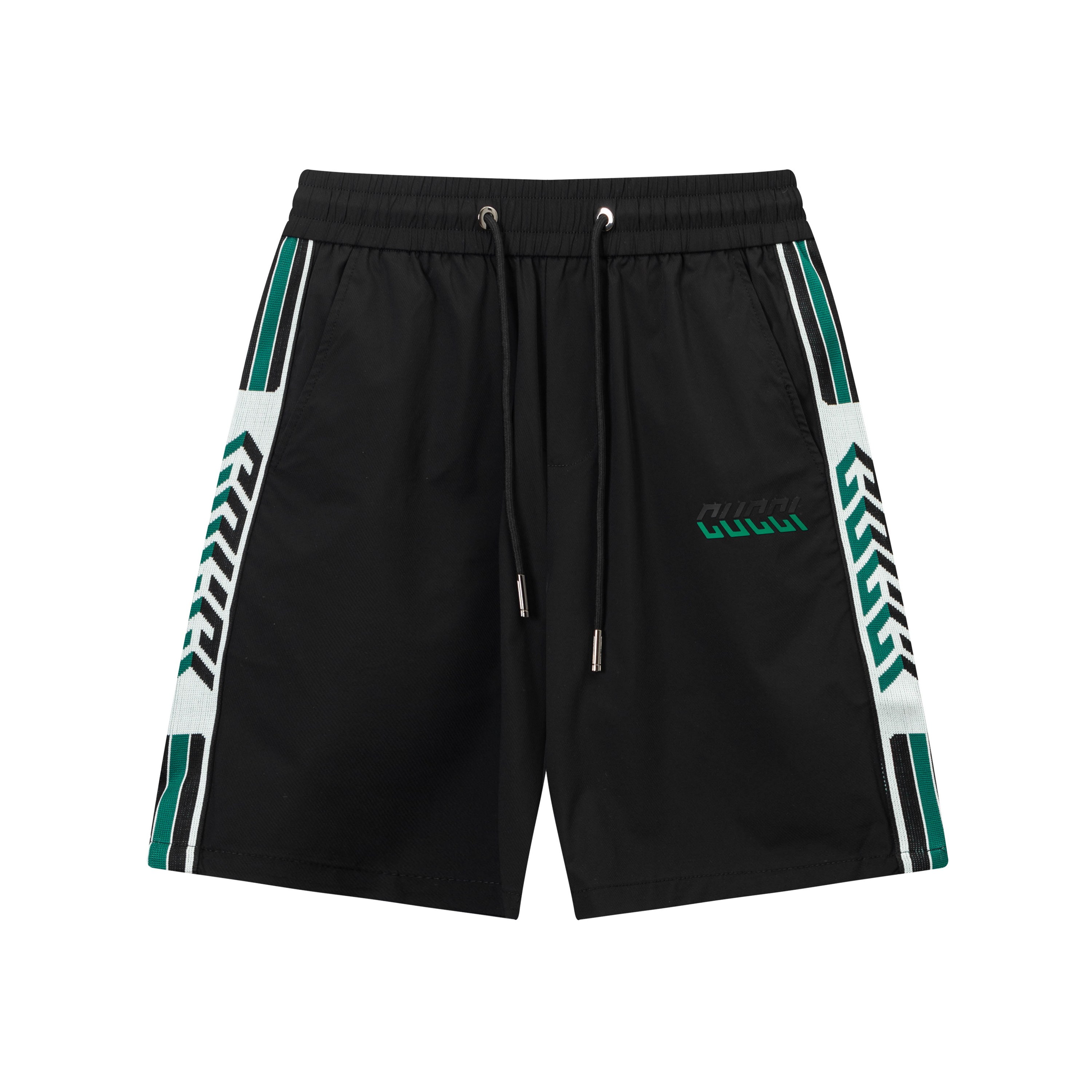 2025 GUCCI New Custom Knitting Shorts in Black, Sizes M-4XL, Stylish and Comfy.