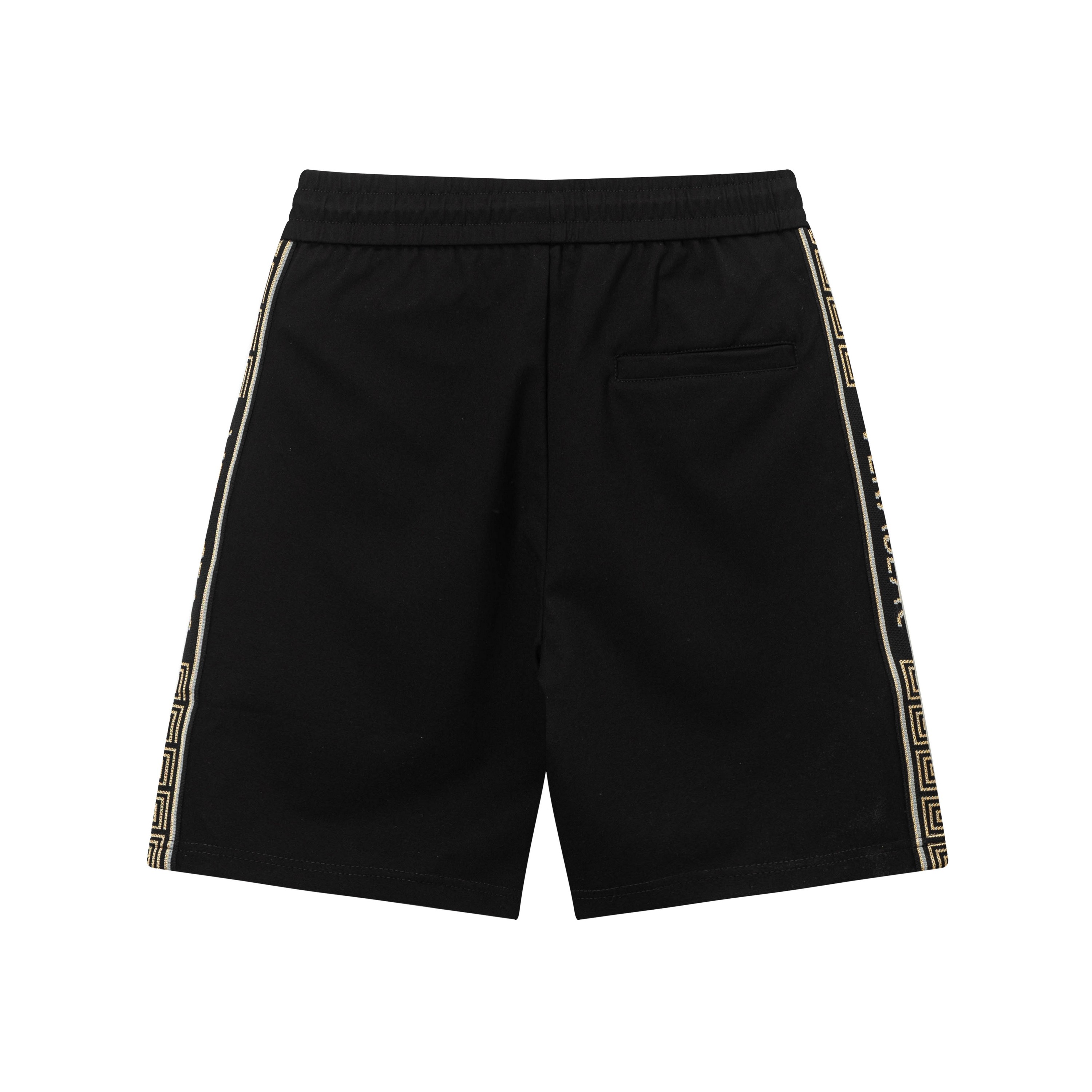 “2025 VERSACE Van Sage Custom Knitting Shorts in Black, Sizes M-4XL” - 图片 2