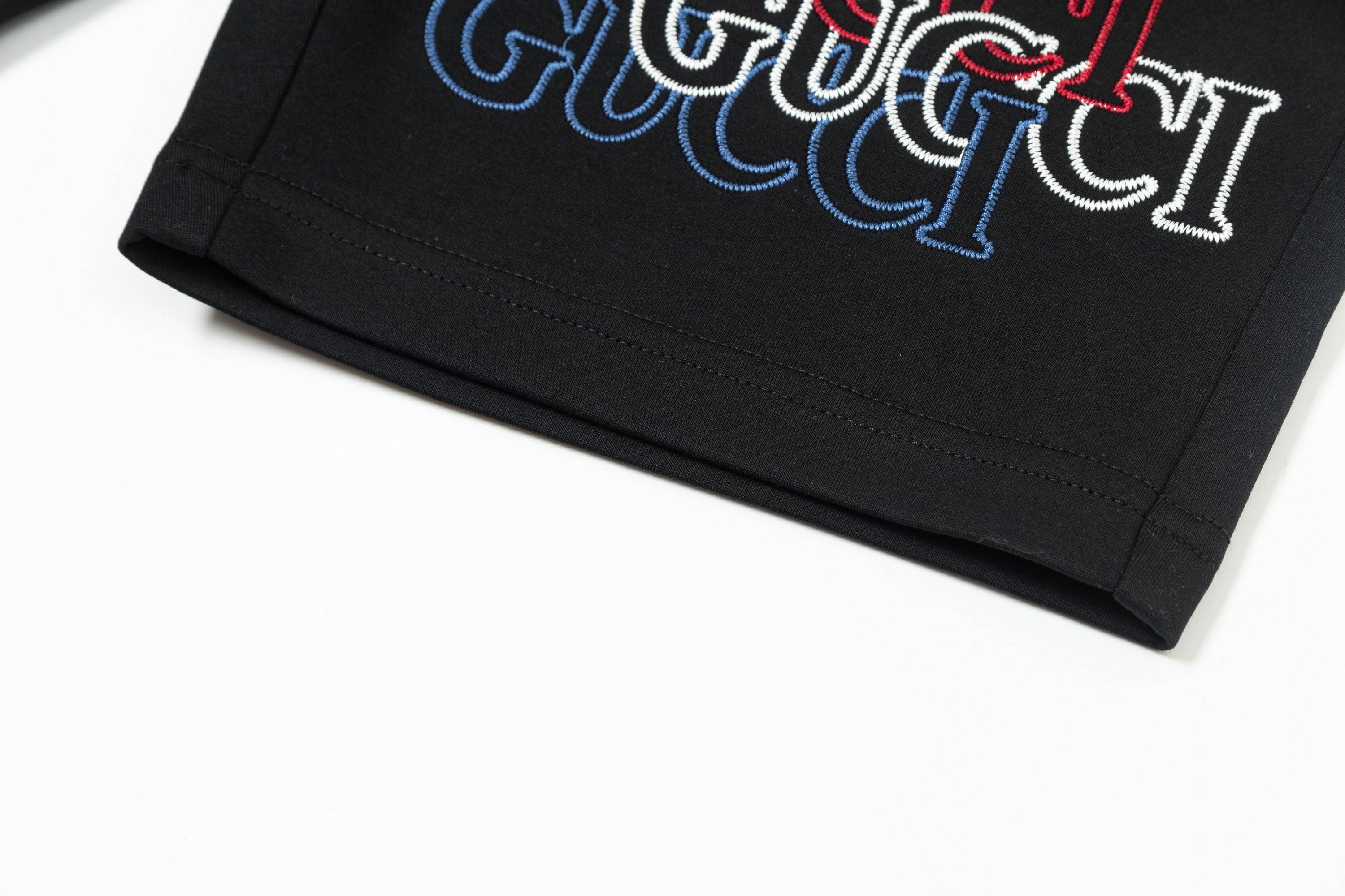 2025 GUCCI Custom Knitting Shorts with Five-Strung Embroidery Logo in Black - 图片 8