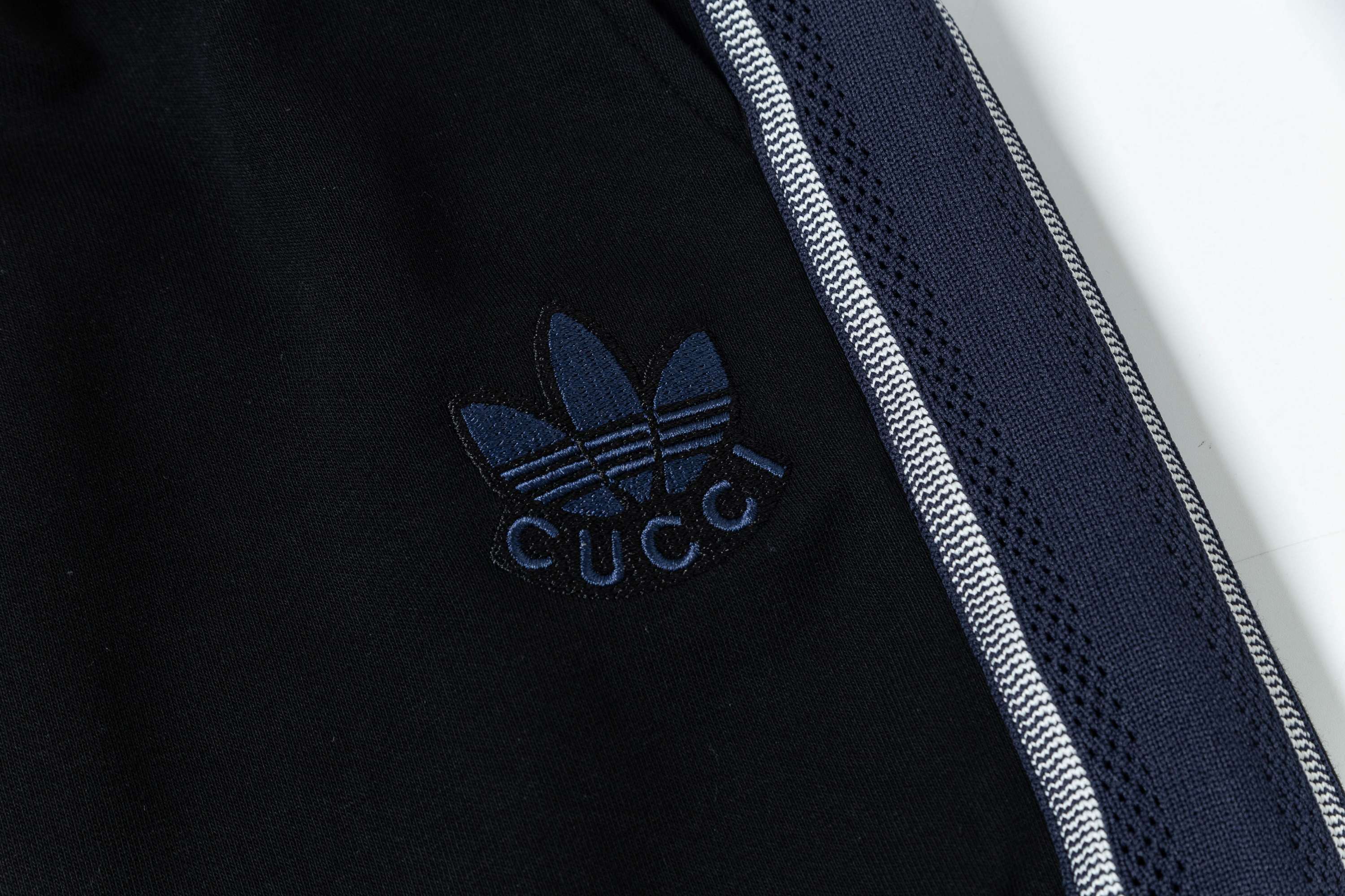 2025 GUCCI New Knitting Shorts with Embroidered Logo in Black, Sizes M-4XL - 图片 5