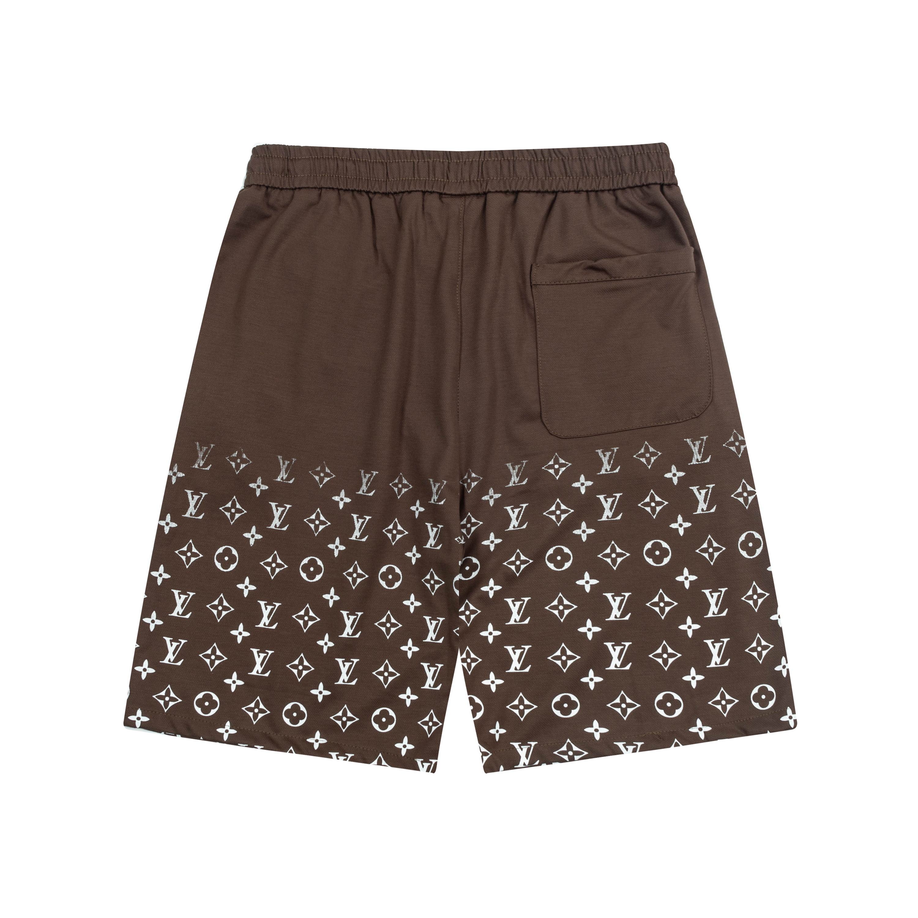 “LV Louis Vuitton 2025 New Knitting Shorts with Custom Embroidered Logo” - 图片 2