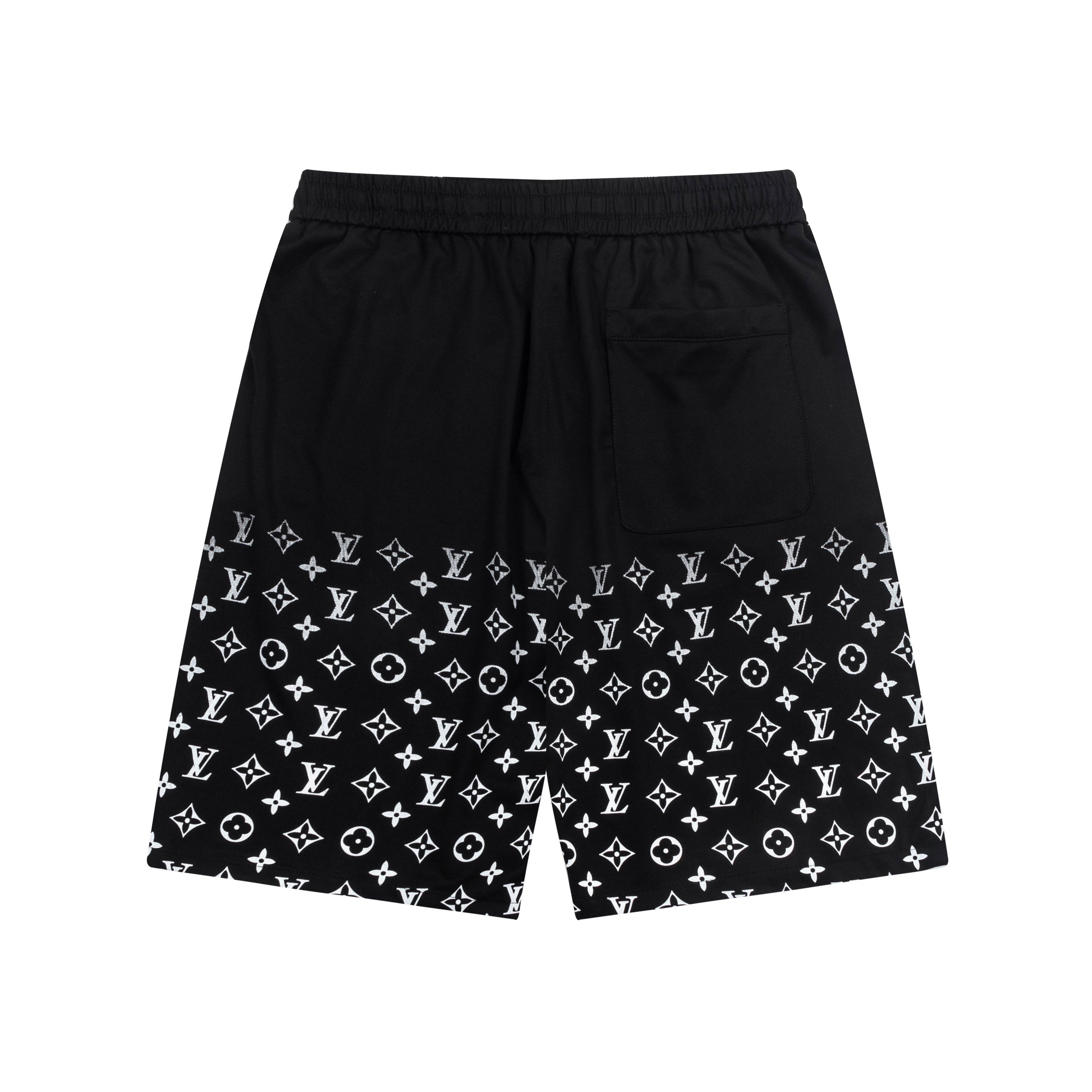 2025 LV Louis Vuitton Knitting Shorts: Custom Fabric, Embroidered Logo, Stylish Design - 图片 2