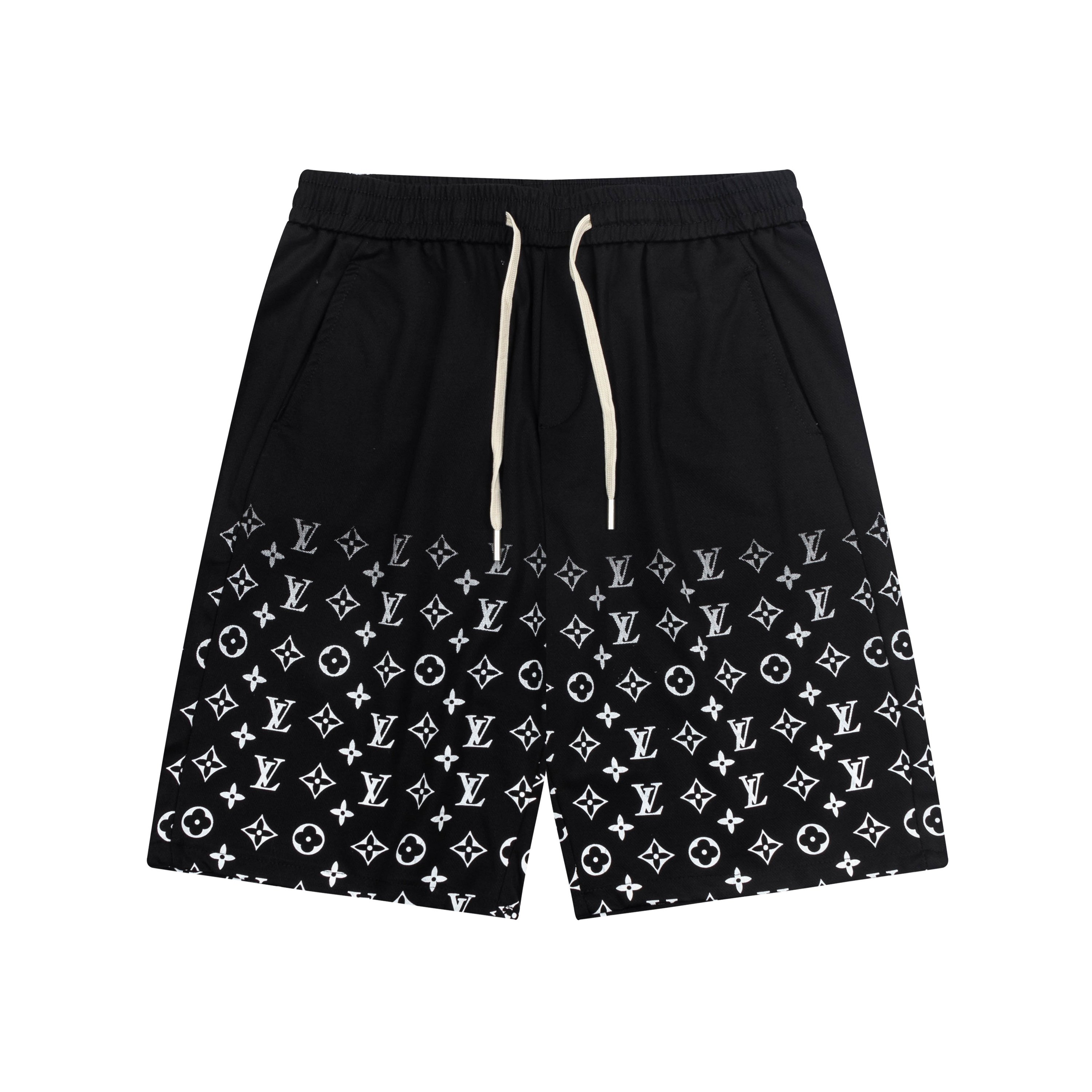 2025 LV Louis Vuitton Knitting Shorts: Custom Fabric, Embroidered Logo, Stylish Design - 图片 1