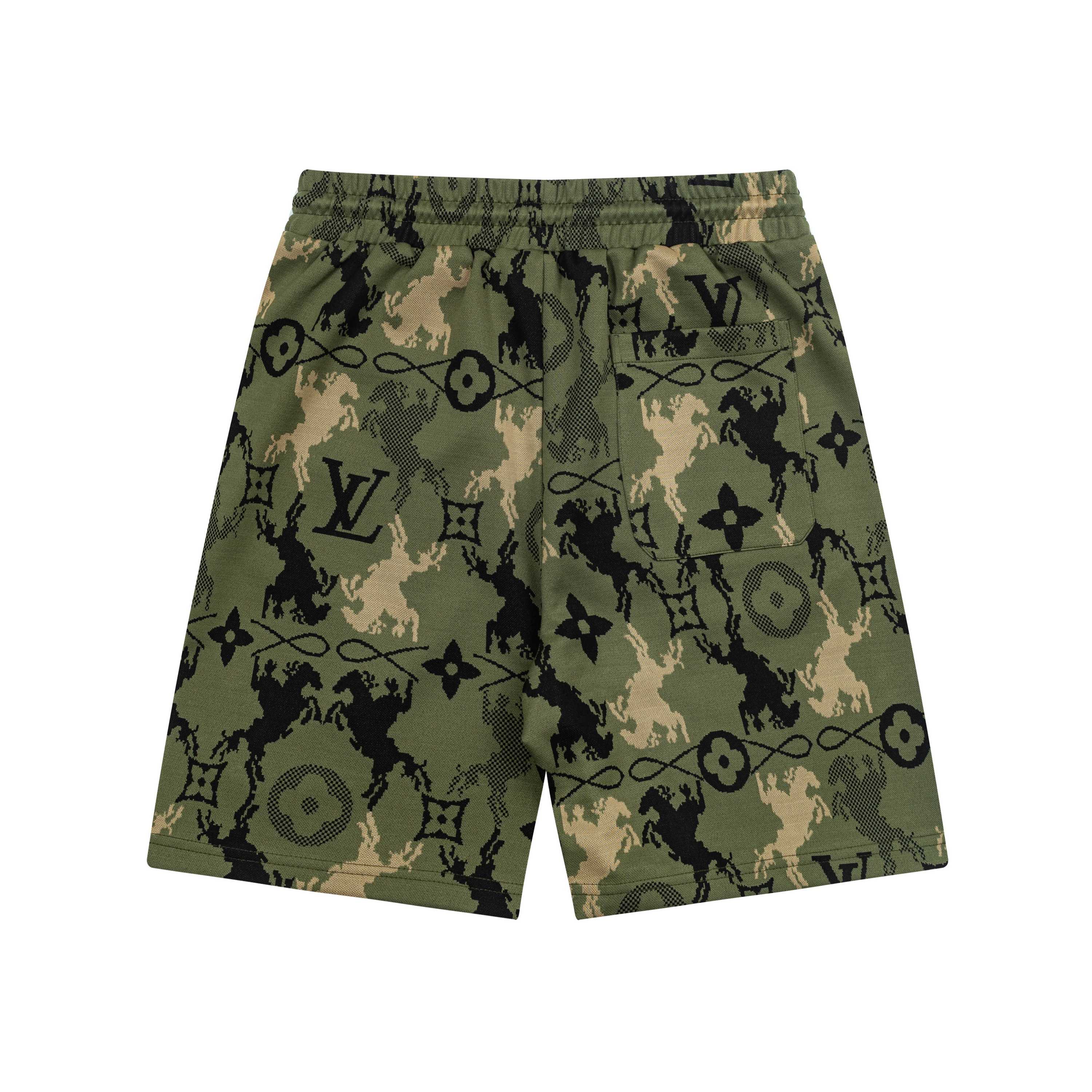 LV Louis Vuitton 2025 Spring Summer Bouquet Shorts: High-Density Knitting, Stylish & Comfortable. - 图片 2