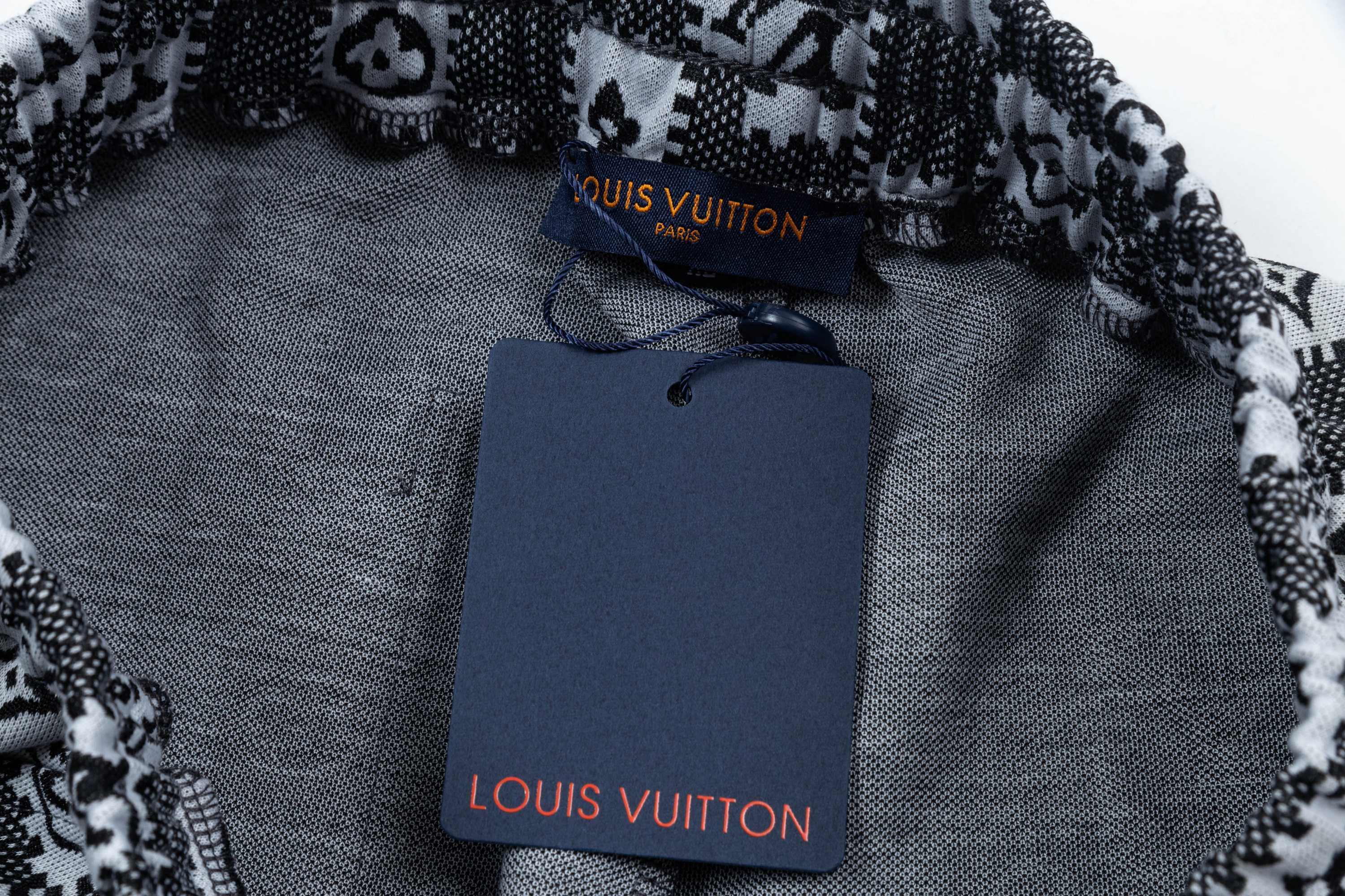 LV Louis Vuitton 2025 Spring/Summer Bouquet Shorts: High-Density Knitting, Tailored Fit, Gold Details. - 图片 8
