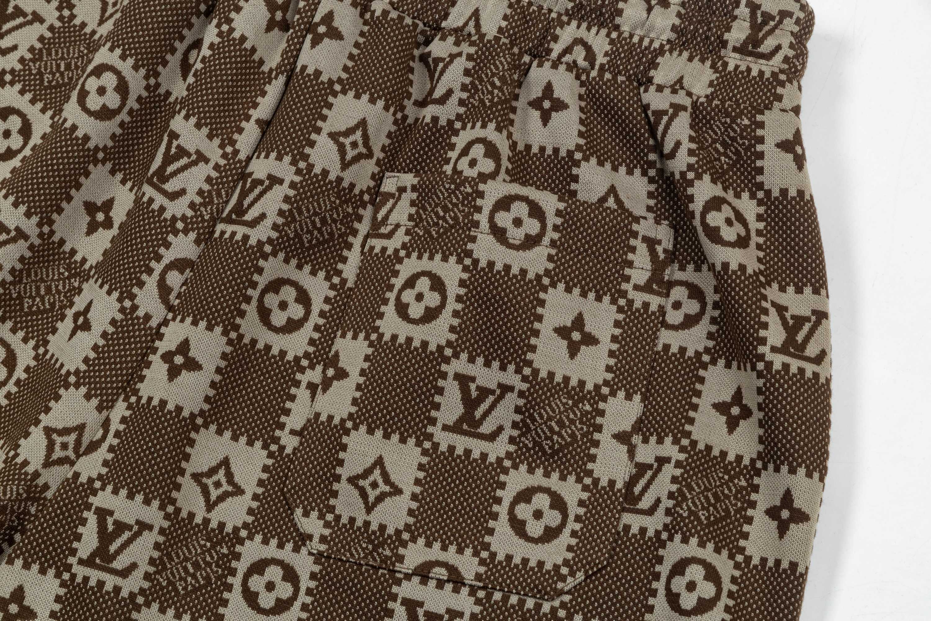 LV Louis Vuitton 2025 Spring/Summer Bouquet Shorts: High-Density Knitting, Stylish Tailored Design - 图片 5