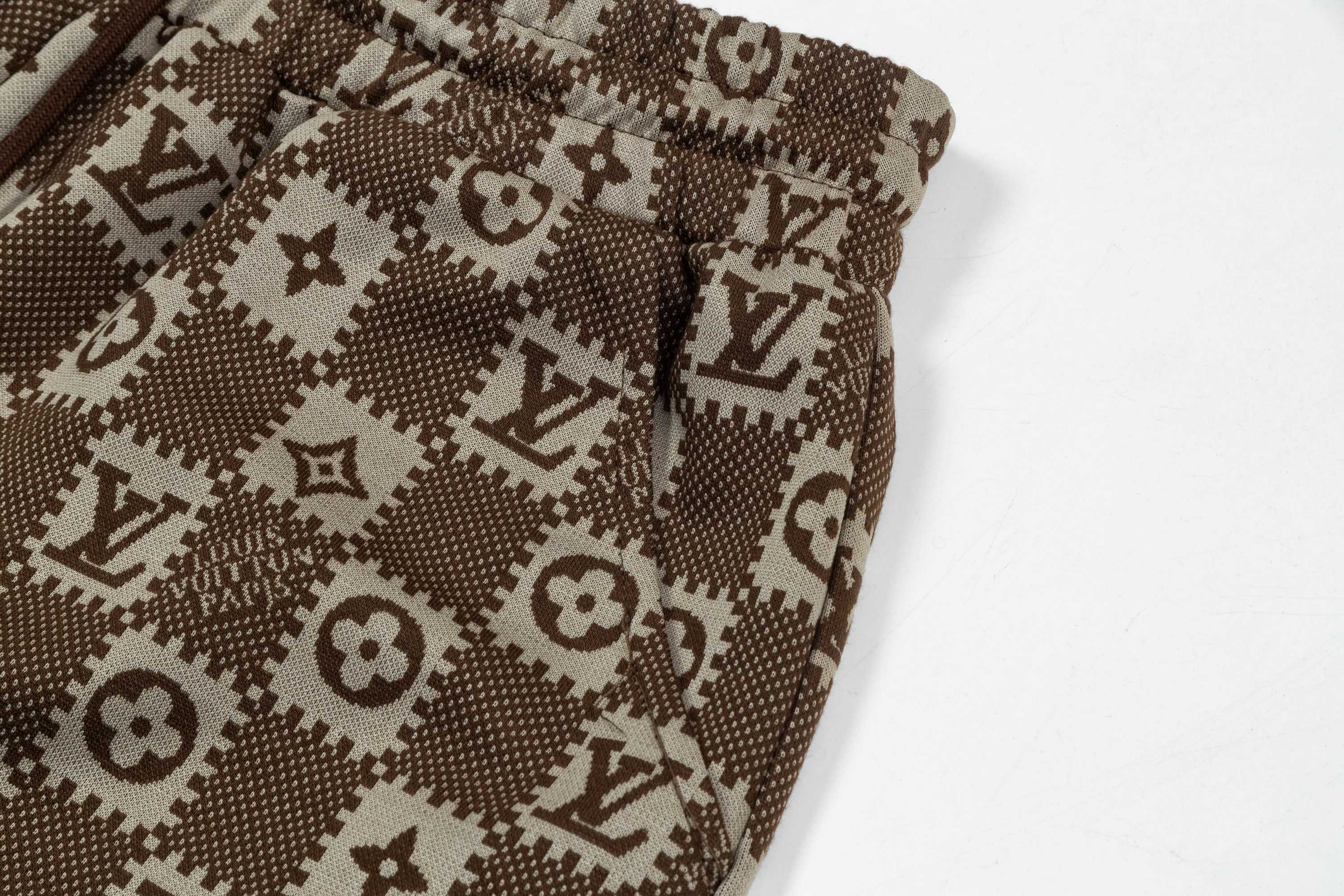 LV Louis Vuitton 2025 Spring/Summer Bouquet Shorts: High-Density Knitting, Stylish Tailored Design - 图片 4