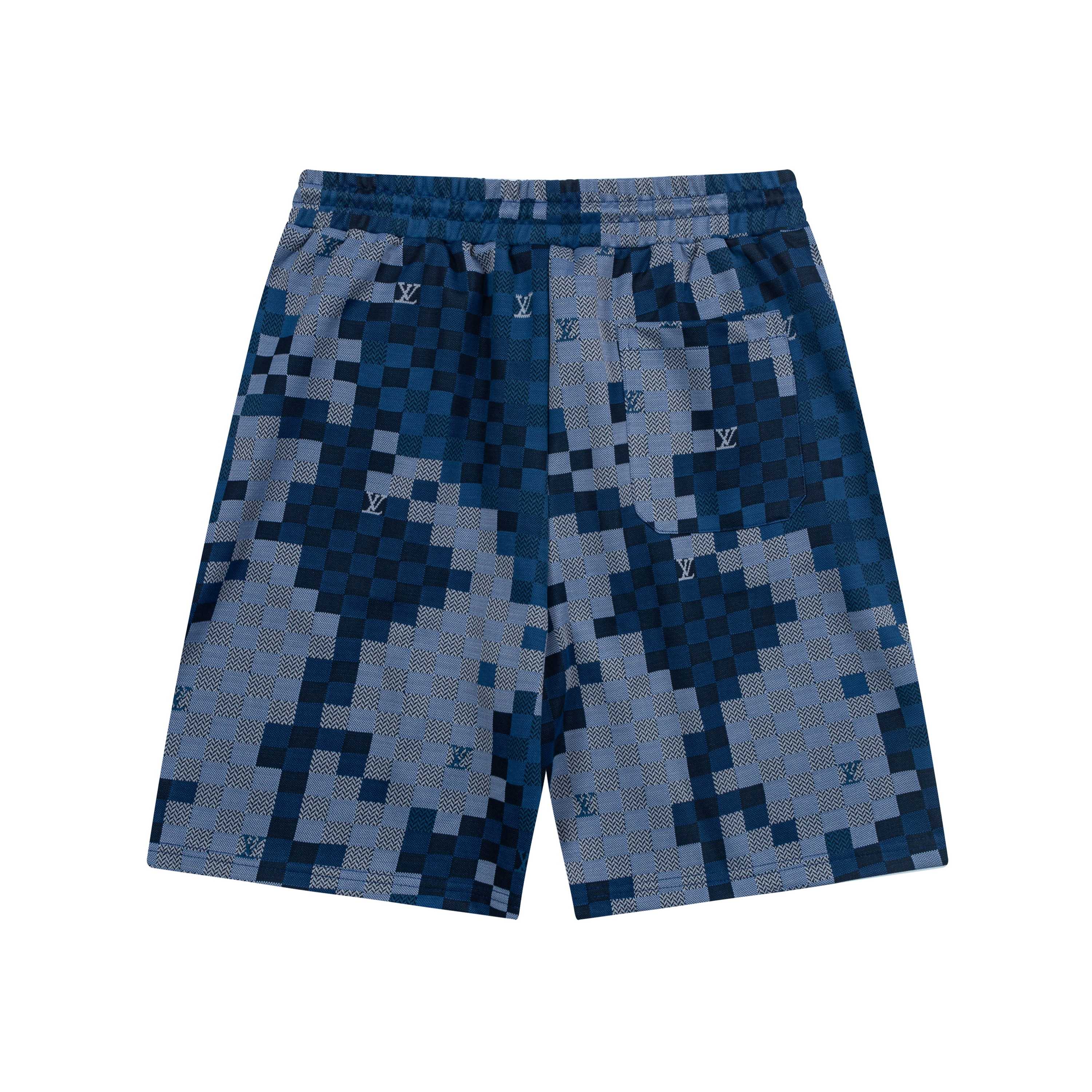 LV Louis Vuitton 2025 Spring/Summer Bouquet Shorts with High-Density Knitting Process - 图片 2