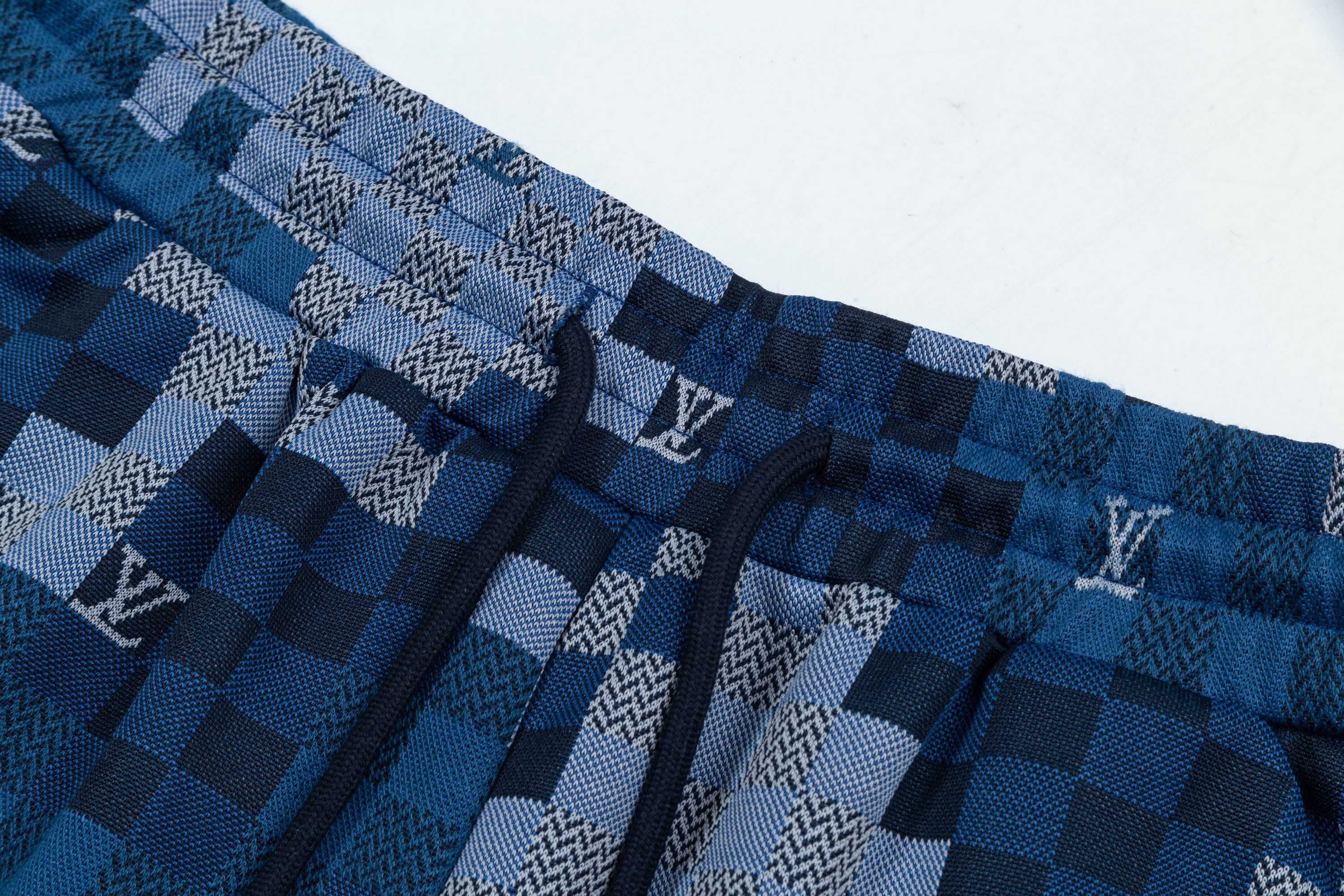 LV Louis Vuitton 2025 Spring/Summer Bouquet Shorts with High-Density Knitting Process - 图片 3