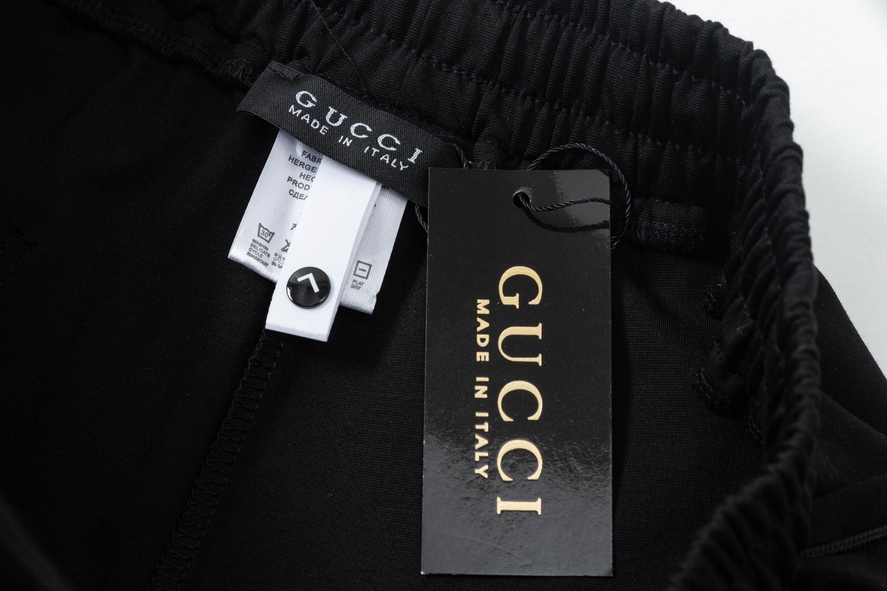 New 2025 GUCCI Knitting Shorts with Custom Embroidery Logo – White-Black, M-4XL - 图片 8