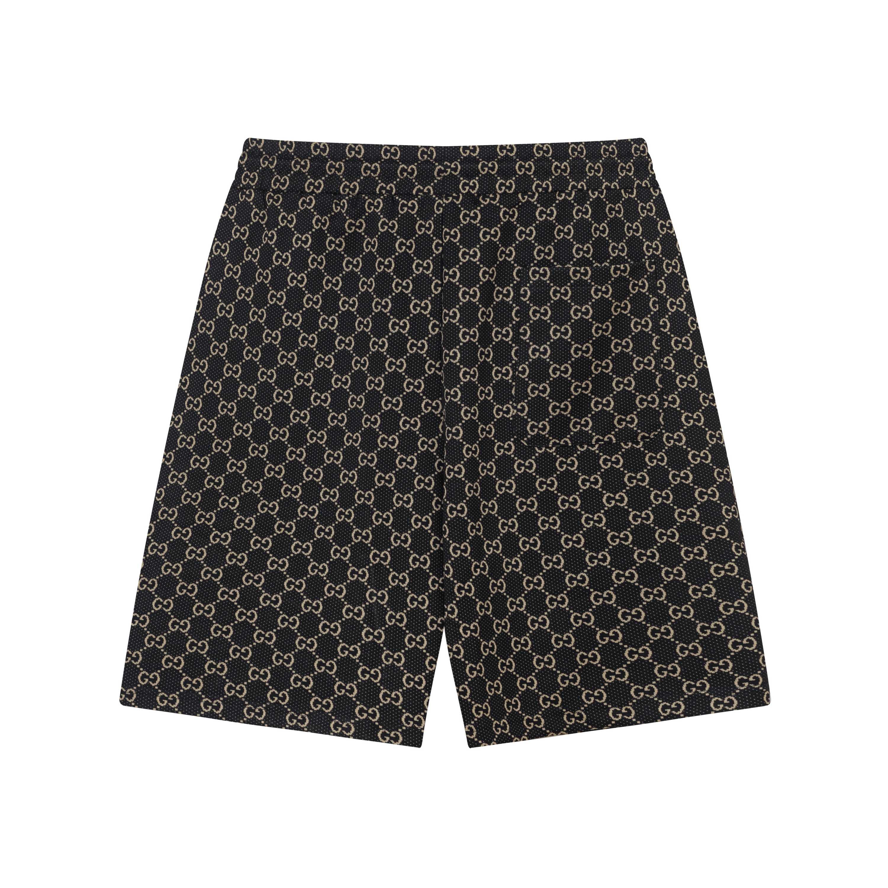 Gucchi 2025 Knitting Shorts: High-Density, Stylish, Comfy, Custom Gold Thongs, Multiple Colors. - 图片 2