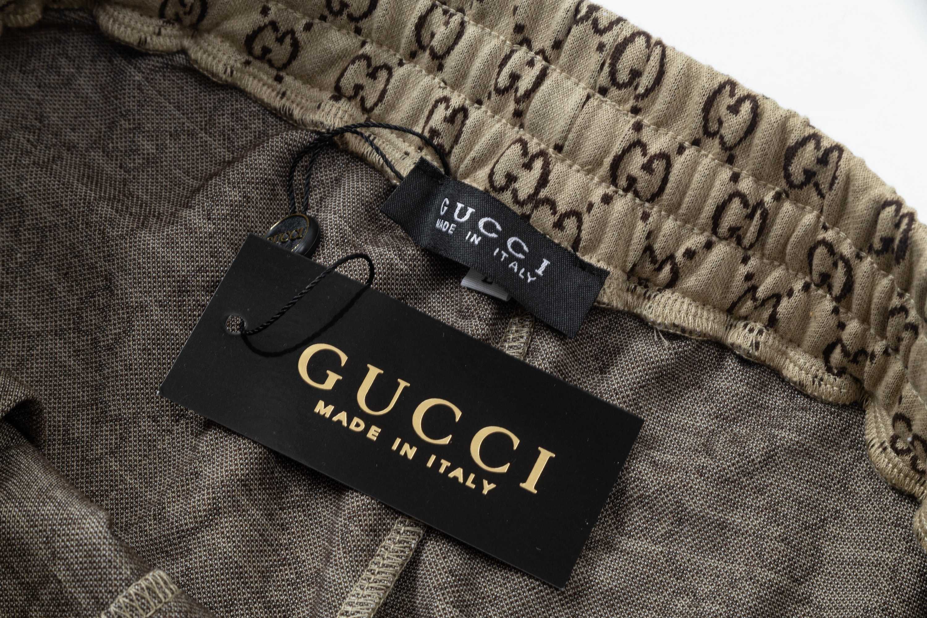Gucchi GUCCI 2025 High-Density Knitting Shorts: Stylish, Comfortable, and Customizable in Gold - 图片 8