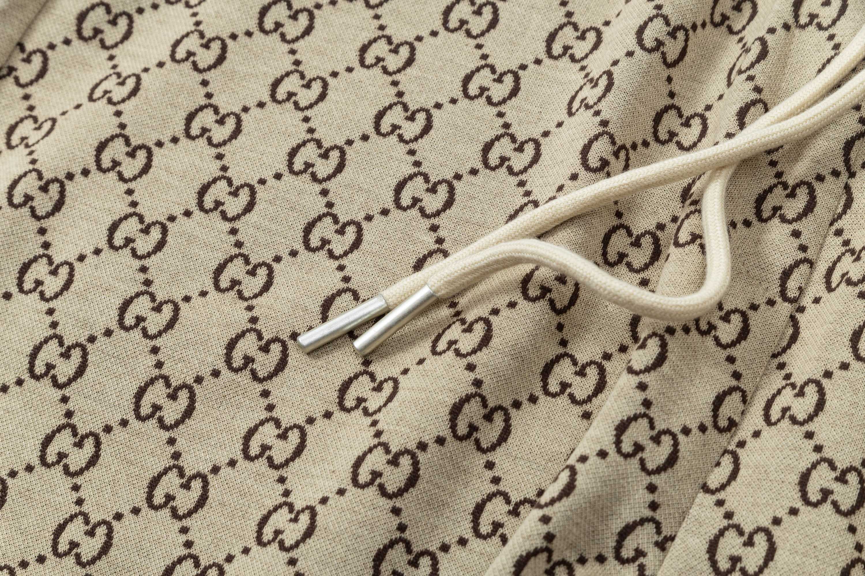 Gucchi GUCCI 2025 High-Density Knitting Shorts: Stylish, Comfortable, and Customizable in Gold - 图片 7